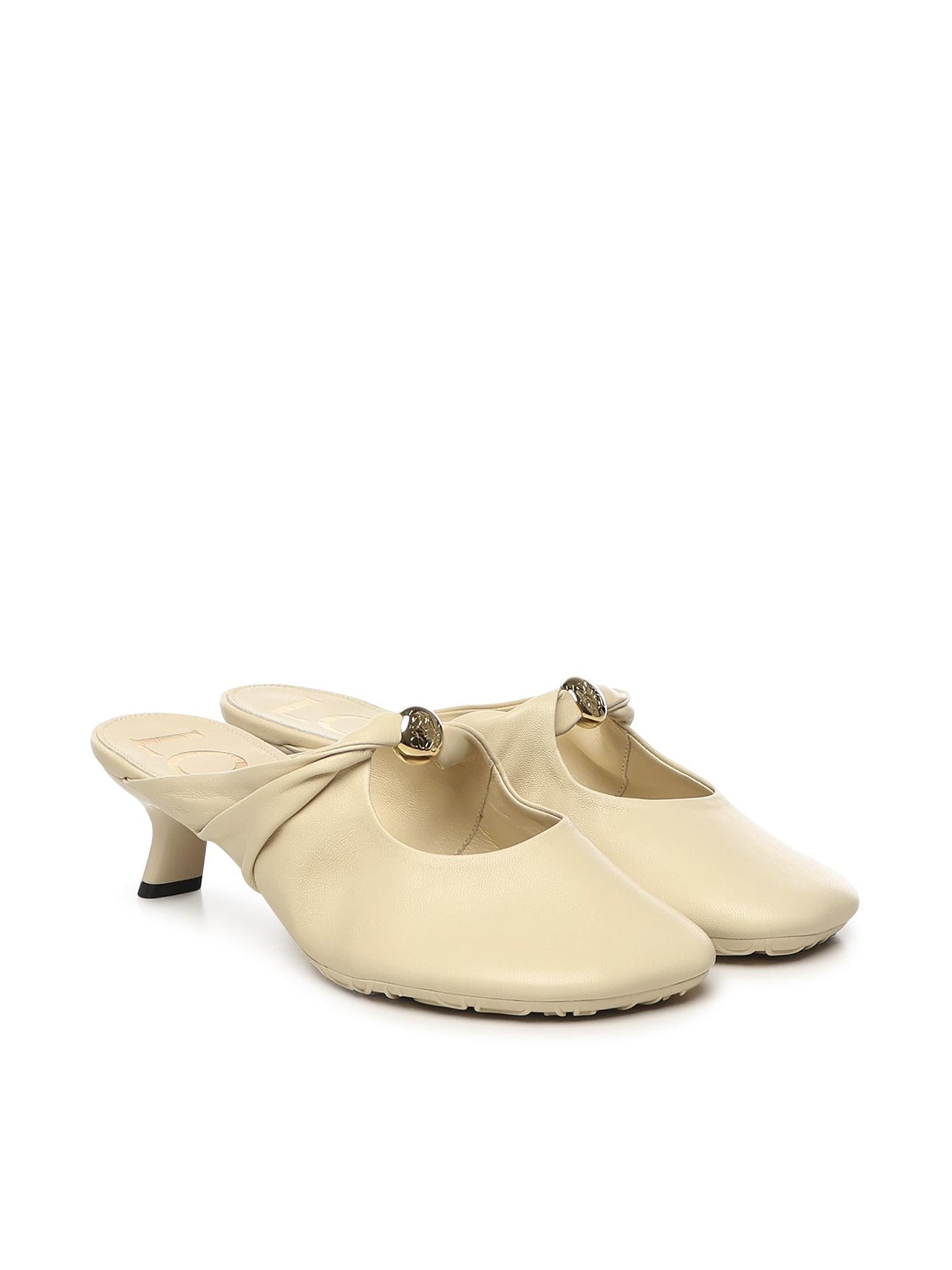 Оригінальна Sabot Pebble In Nappa DI Agnello Loewe – вид ззаду