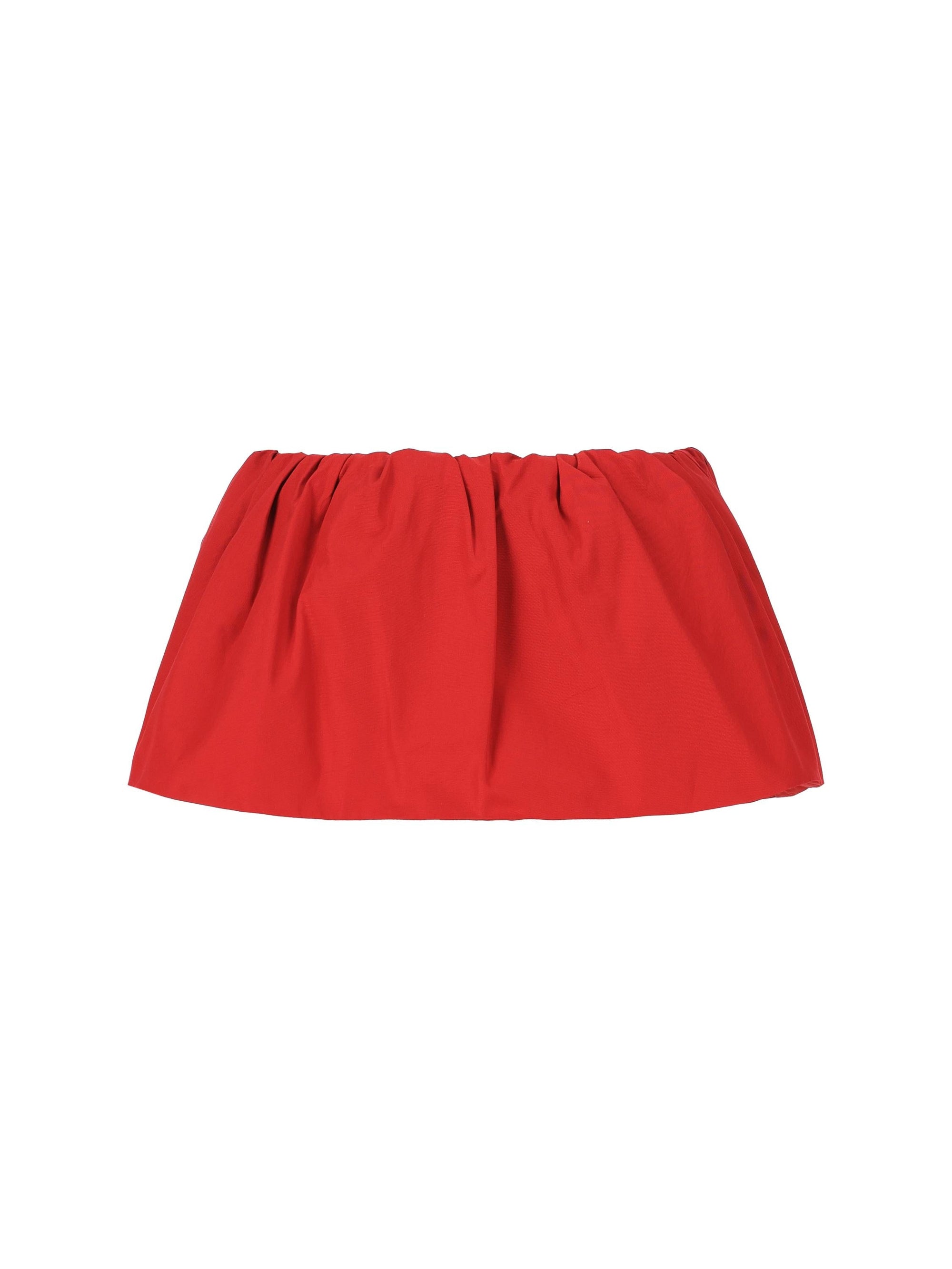 Оригінальна Mini Skirt In Poplin Miu miu – вид ззаду