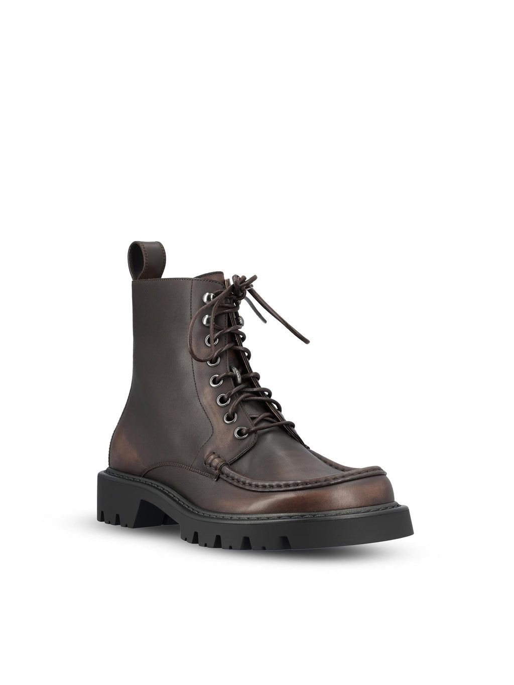 Sierra Leather Ankle Boots Loewe – Гарантія оригінальності – вид ззаду