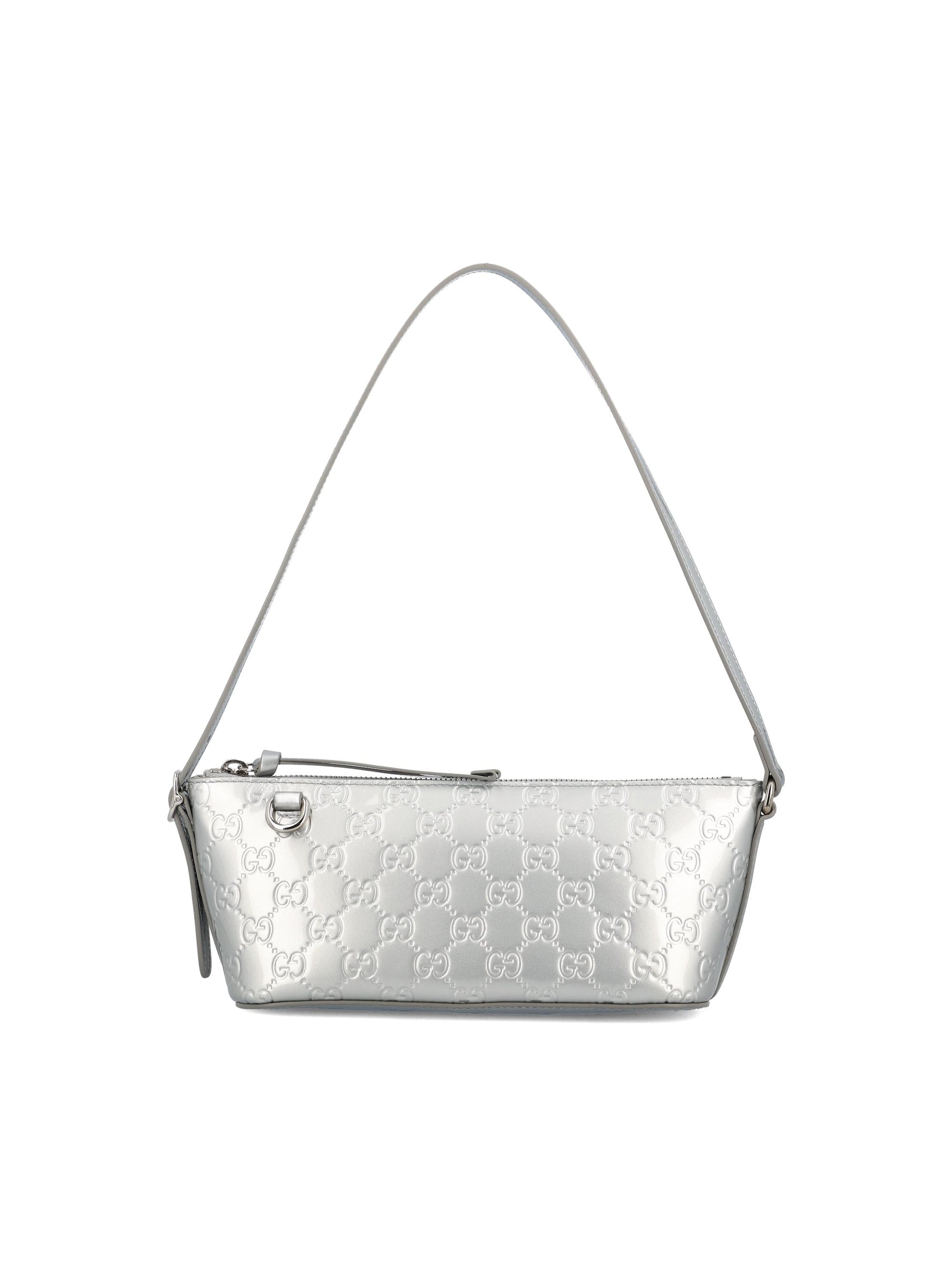 Оригінальна Small Gg Emblem Shoulder Bag Gucci – вид ззаду