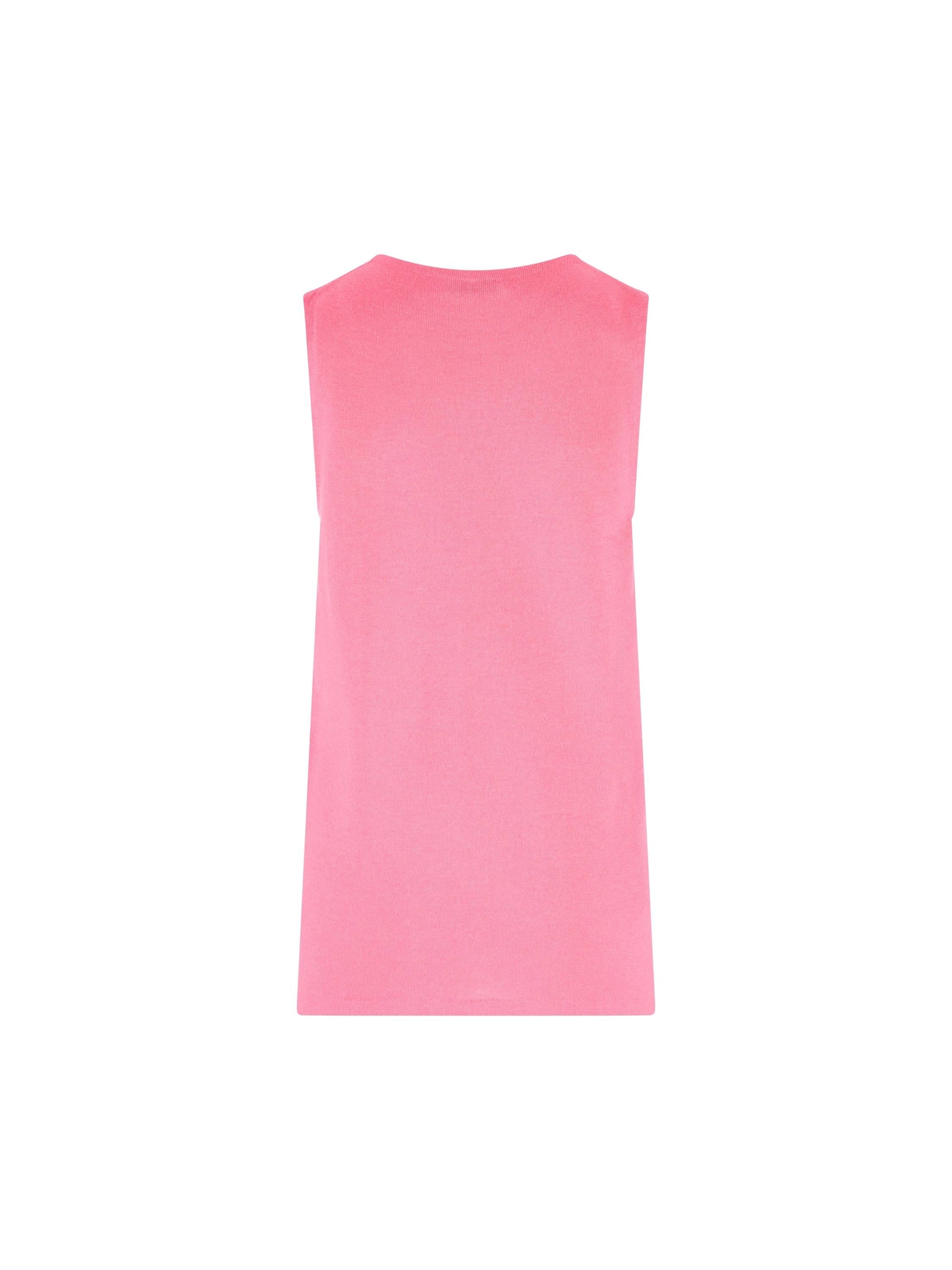 Оригінальна Silk And Cashmere Sleeveless Top Miu miu – вид ззаду