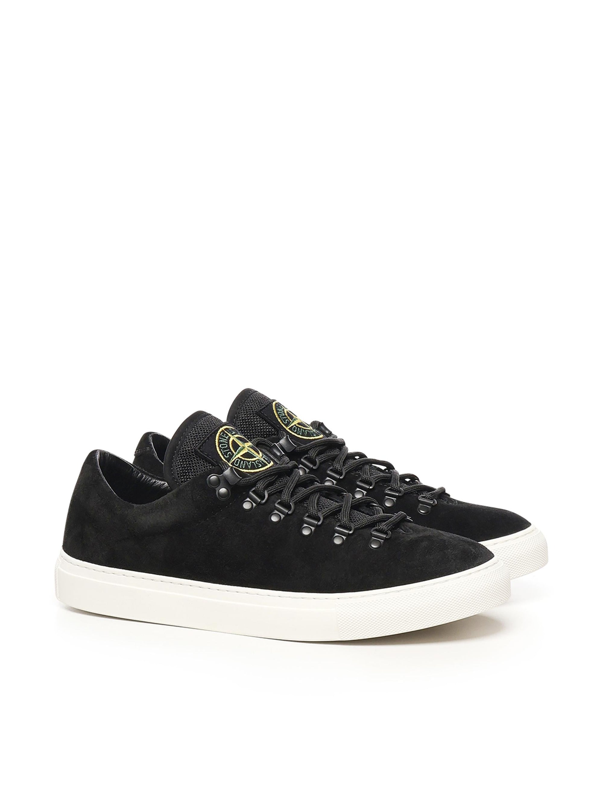 Sneakers Con Applicazione Compass Stone island оригінал – Купити в Україні – вид ззаду