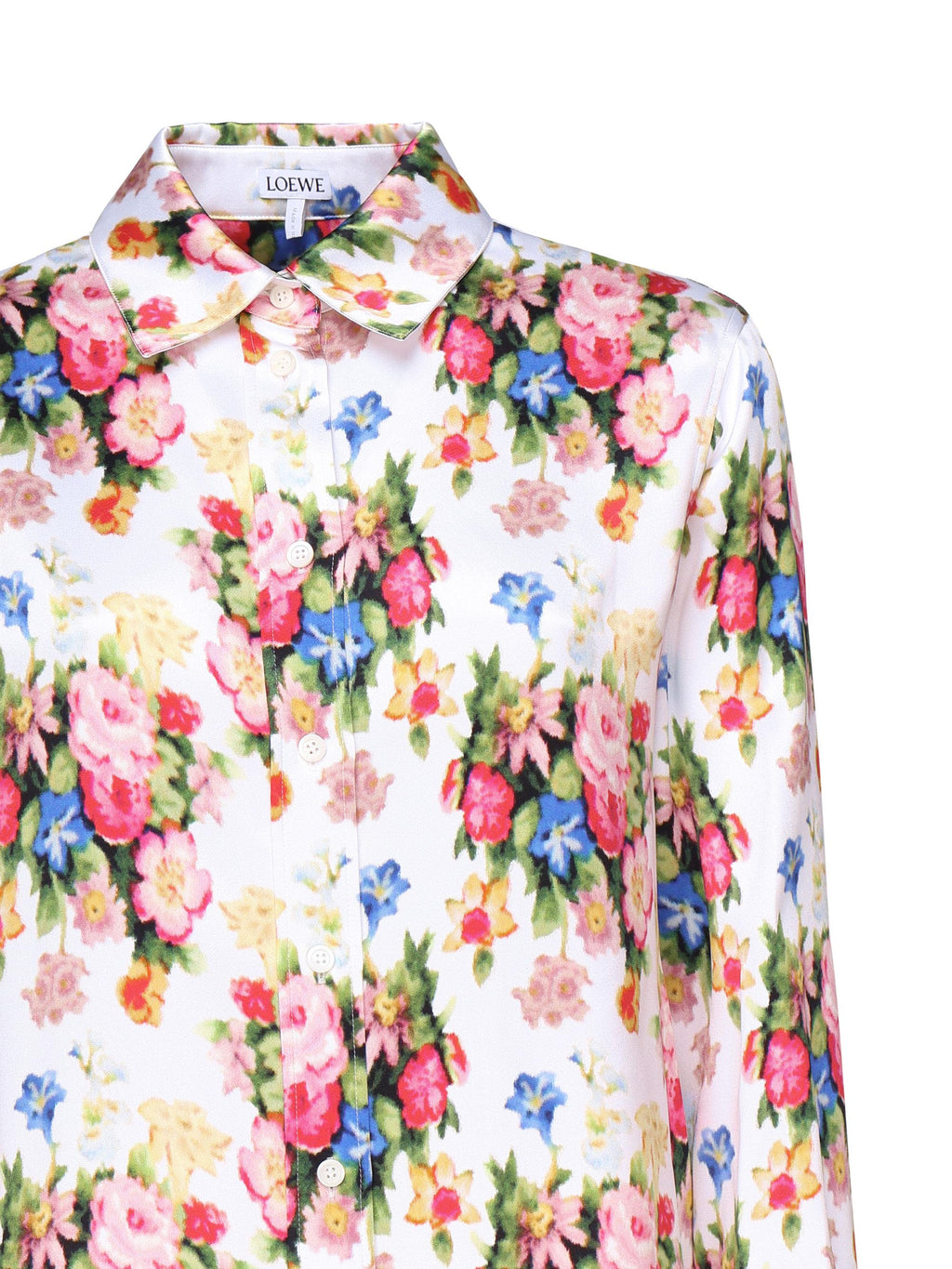 Camicia In Raso DI Seta Loewe оригінал – Купити в Україні – вид ззаду