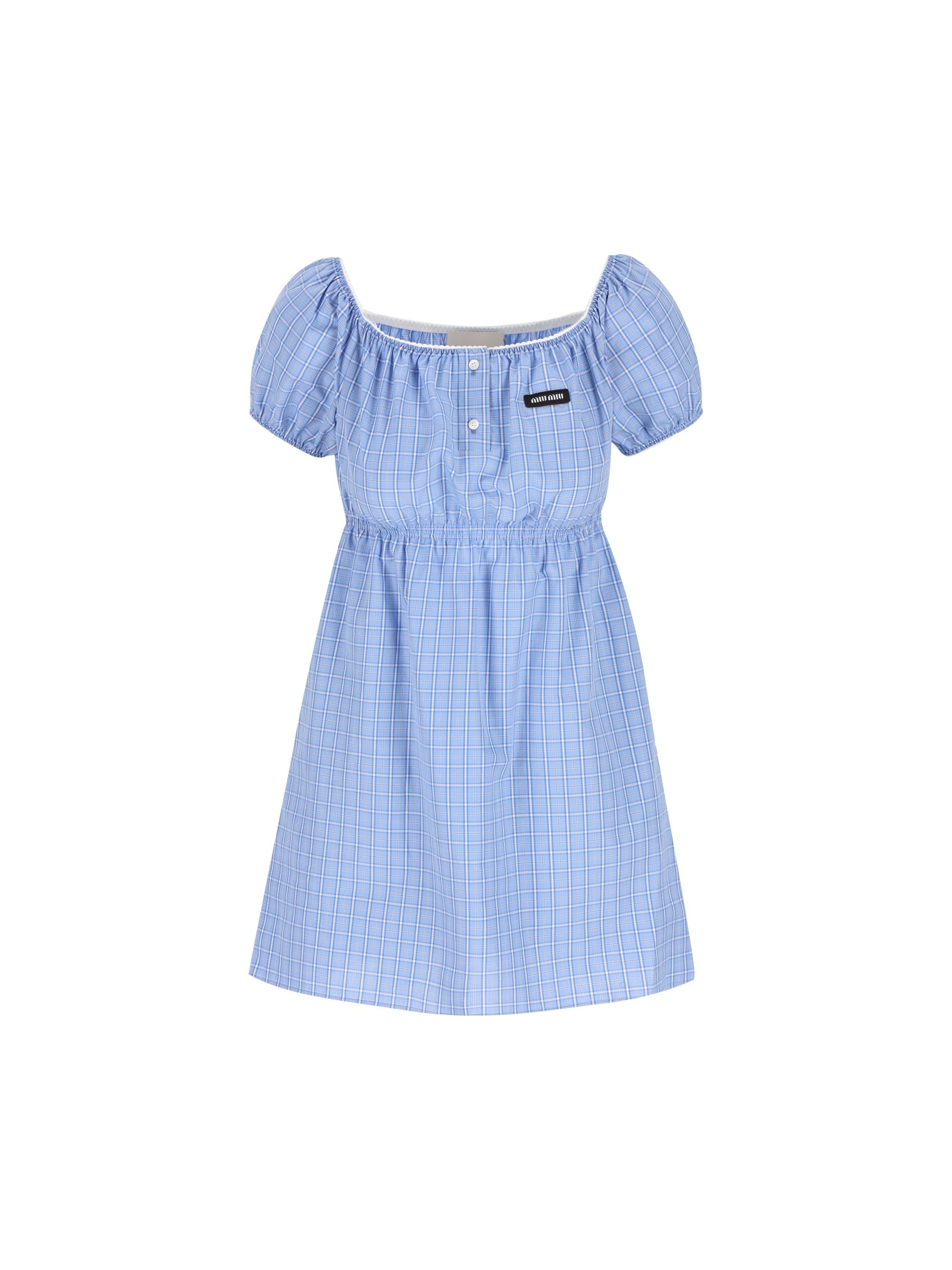 Cotton Dress Miu miu оригінал – Купити в Україні – боковий вид