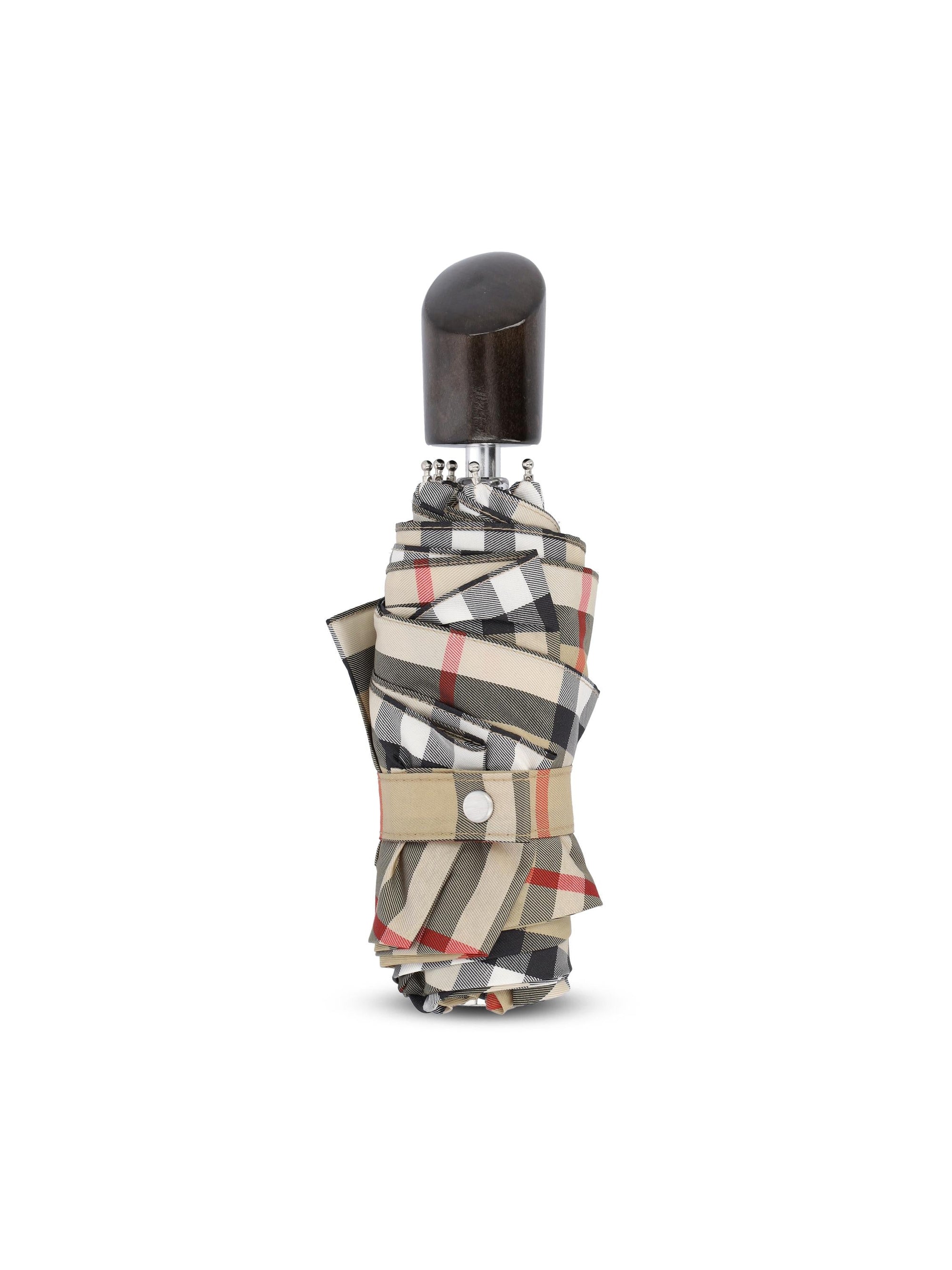 Ombrello Check Burberry – Гарантія оригінальності – боковий вид