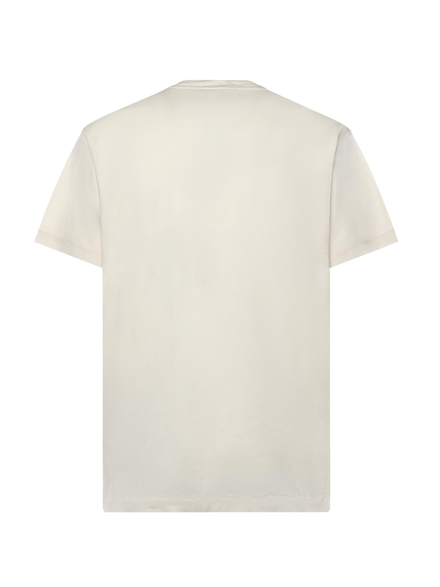 Оригінальна T-Shirt Con Patch Compass In Jersey DI Cotone Stone island – детальний вид