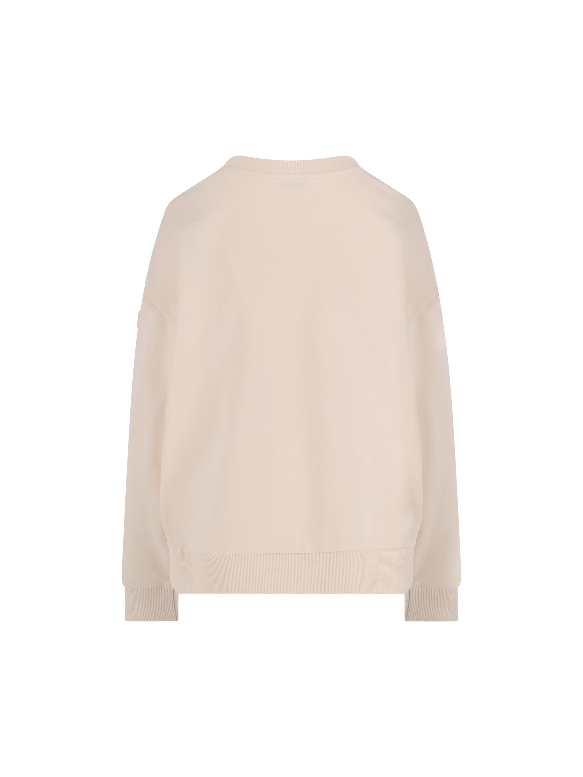 Cotton Sweatshirt Moncler – Гарантія оригінальності – вид ззаду