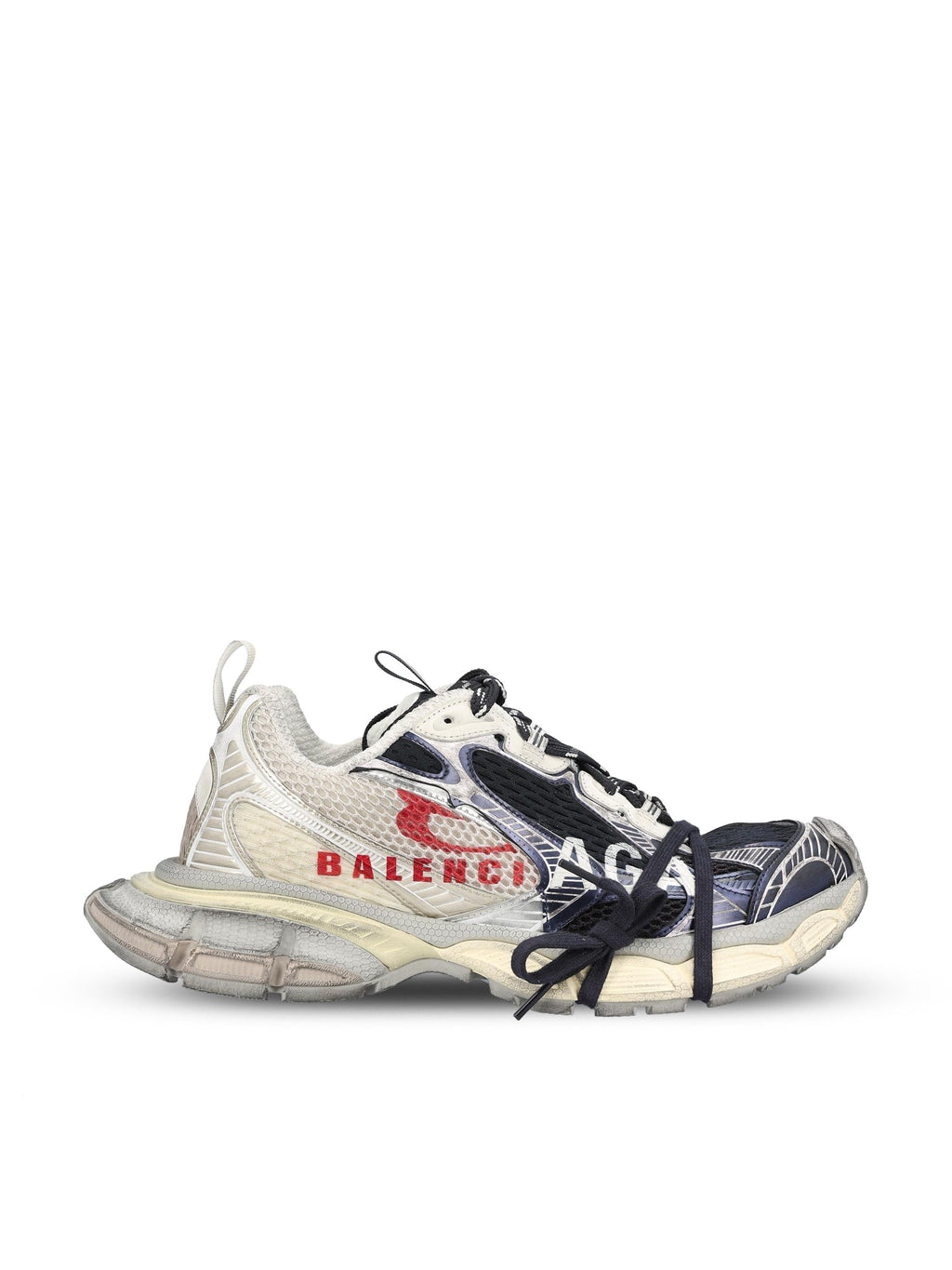 Оригінальна Sneaker 3xl Split Logo Balenciaga – боковий вид