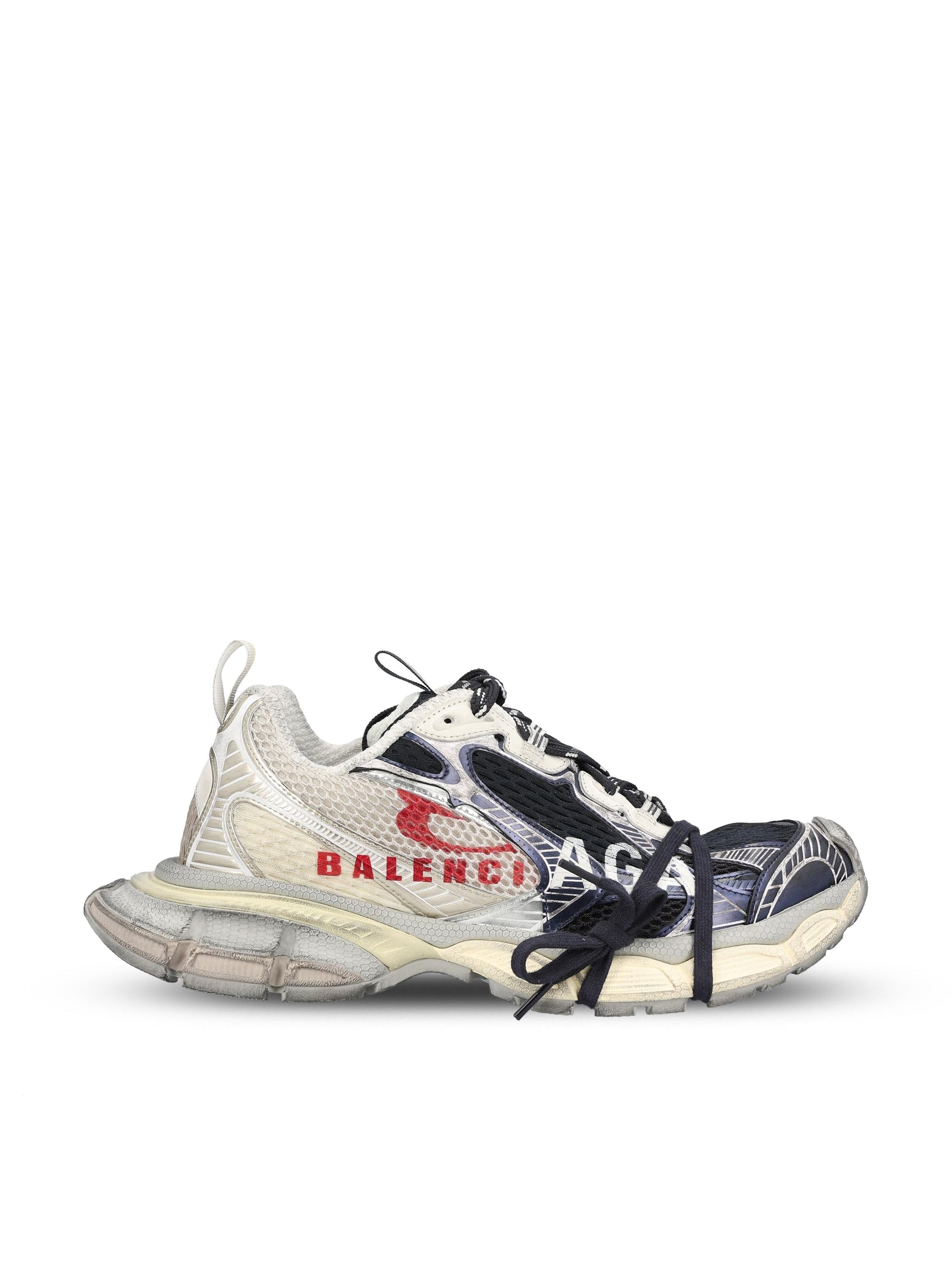 Оригінальна Sneaker 3xl Split Logo Balenciaga – боковий вид