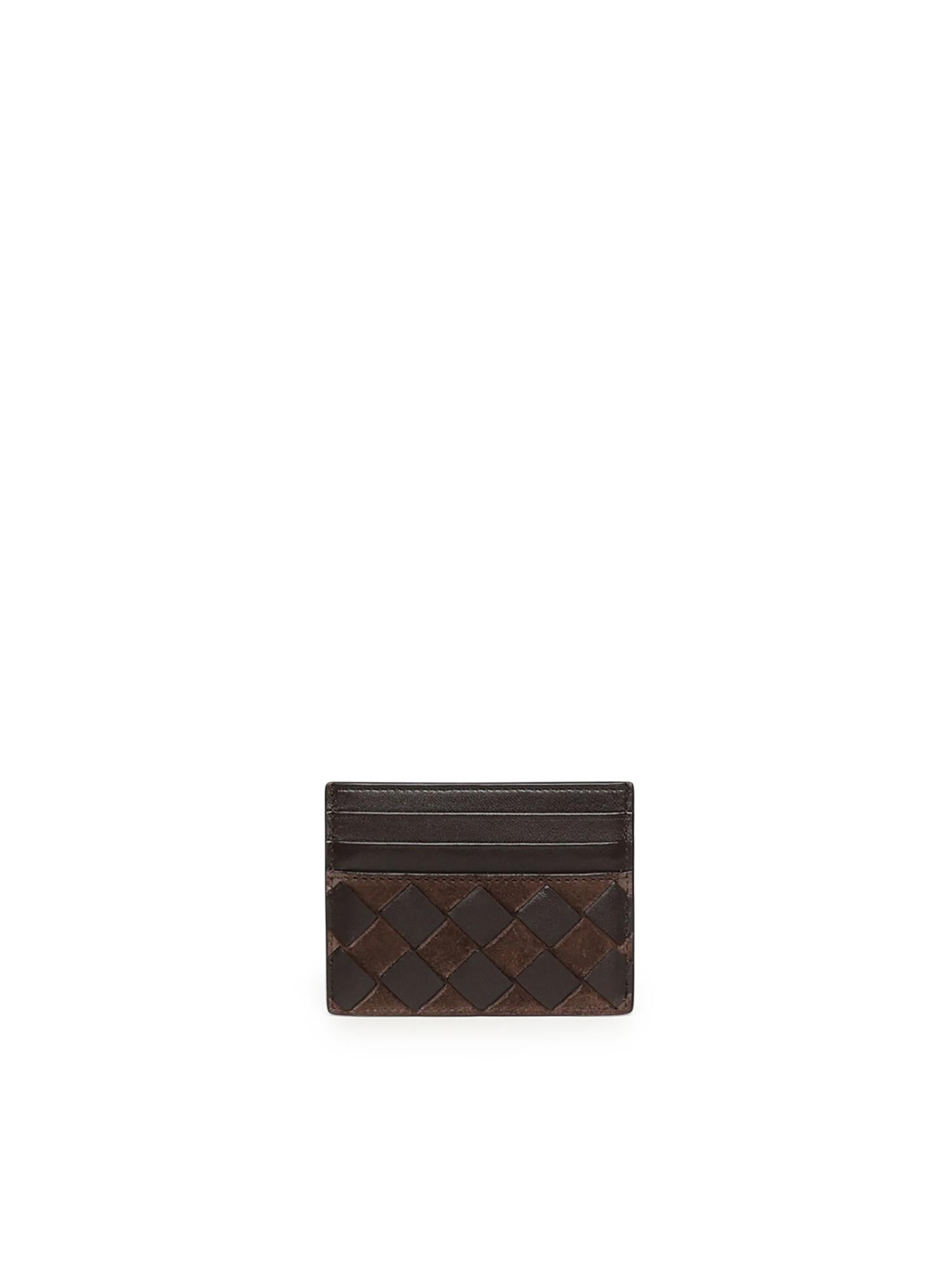 Porta Carte DI Credito Intrecciato Bottega veneta – Гарантія оригінальності – детальний вид