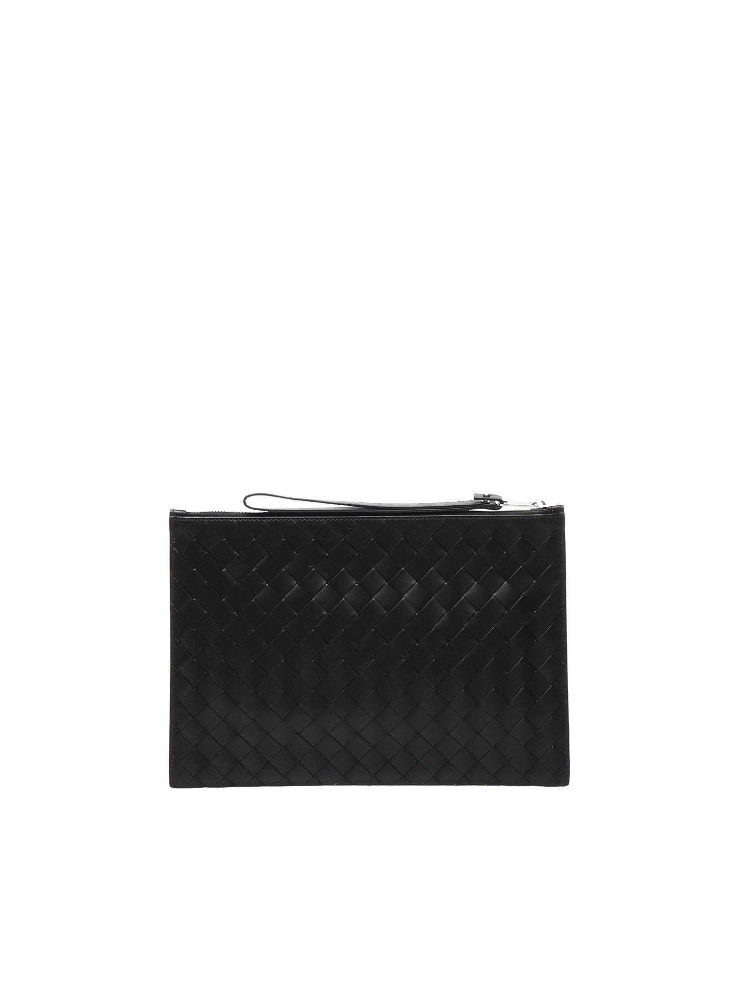 Pochette Intrecciato Con Zip Bottega veneta – Гарантія оригінальності – детальний вид
