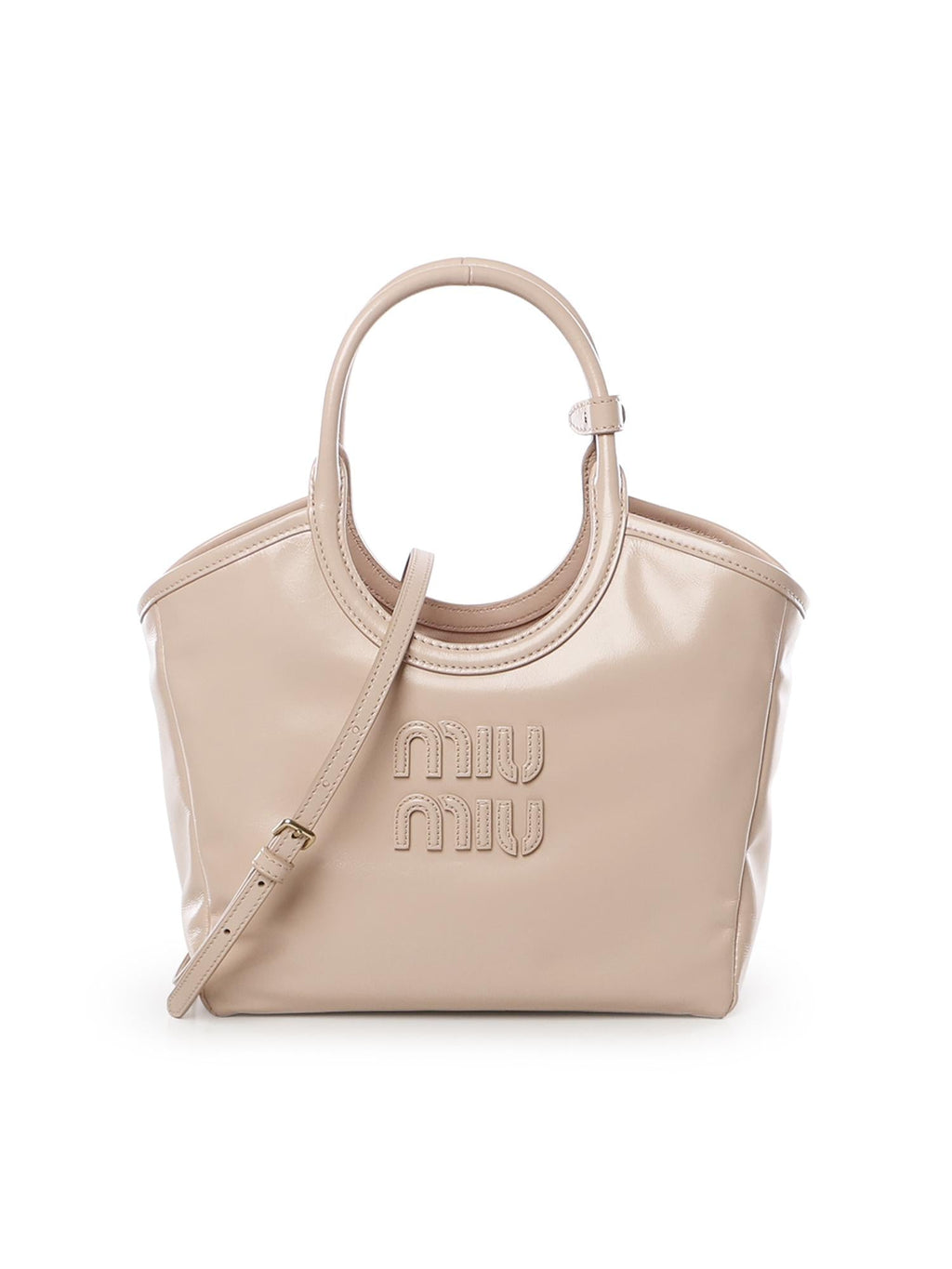 Borsa Ivy In Pelle Miu miu оригінал – Купити в Україні – боковий вид