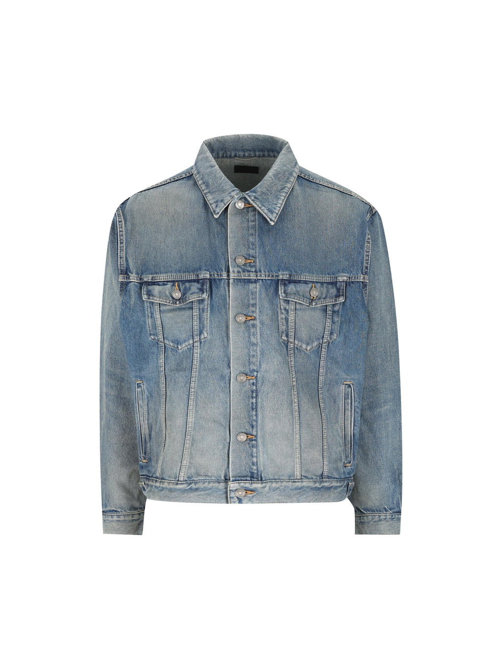Giacca Trucker In Denim Saint laurent оригінал – Купити в Україні – боковий вид
