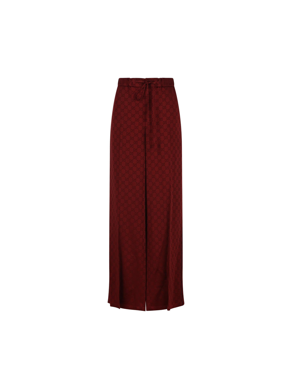 Satin Trousers Gg Gucci – Гарантія оригінальності – боковий вид