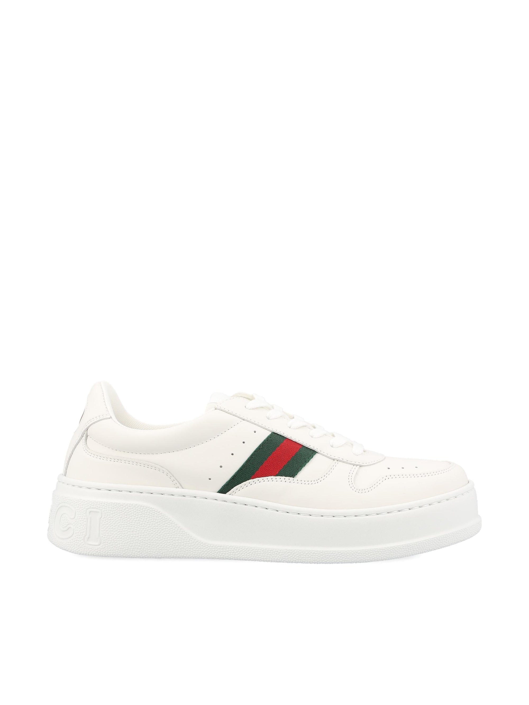 Leather Sneakers Gucci – Гарантія оригінальності – боковий вид