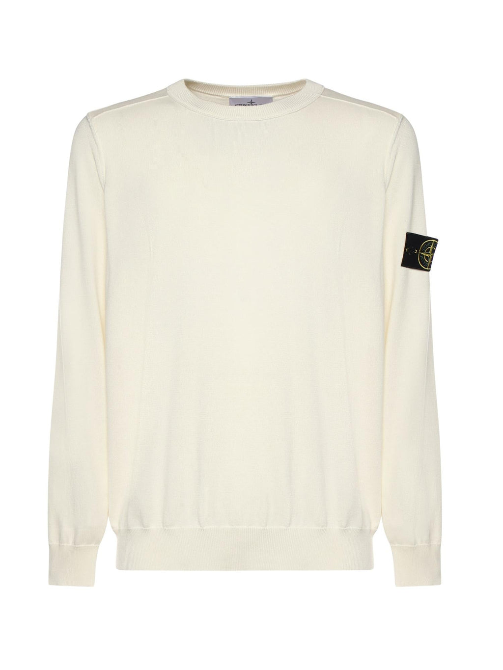 Оригінальна Maglione In Cotone Con Logo Stone island – боковий вид