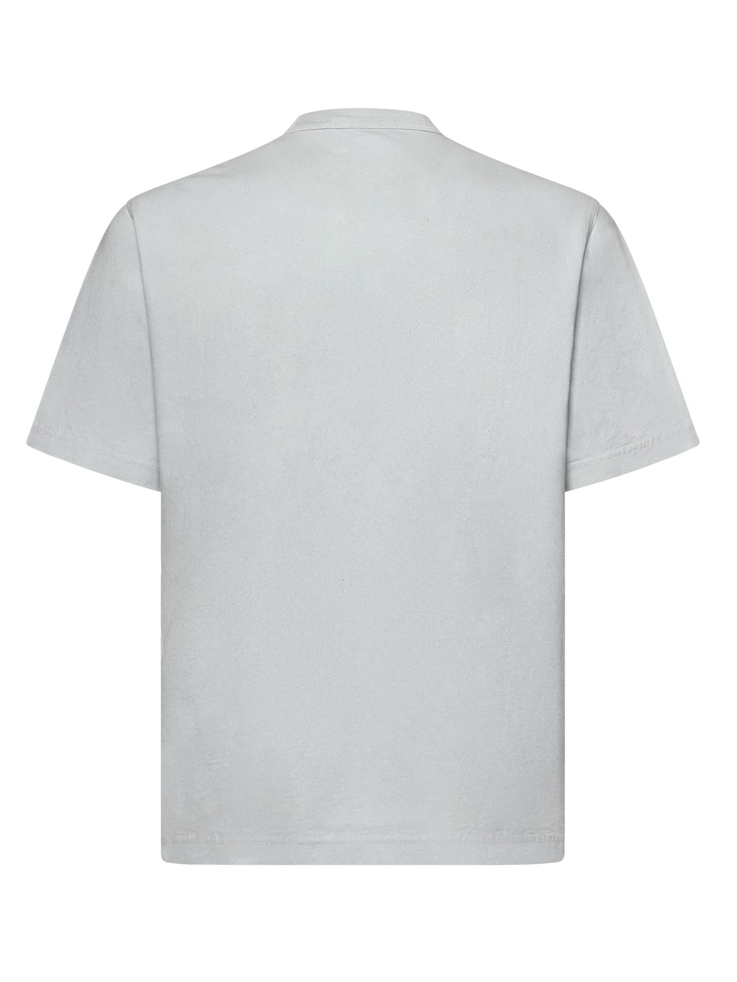 Оригінальна T-Shirt In Cotone Con Logo Stone island – детальний вид