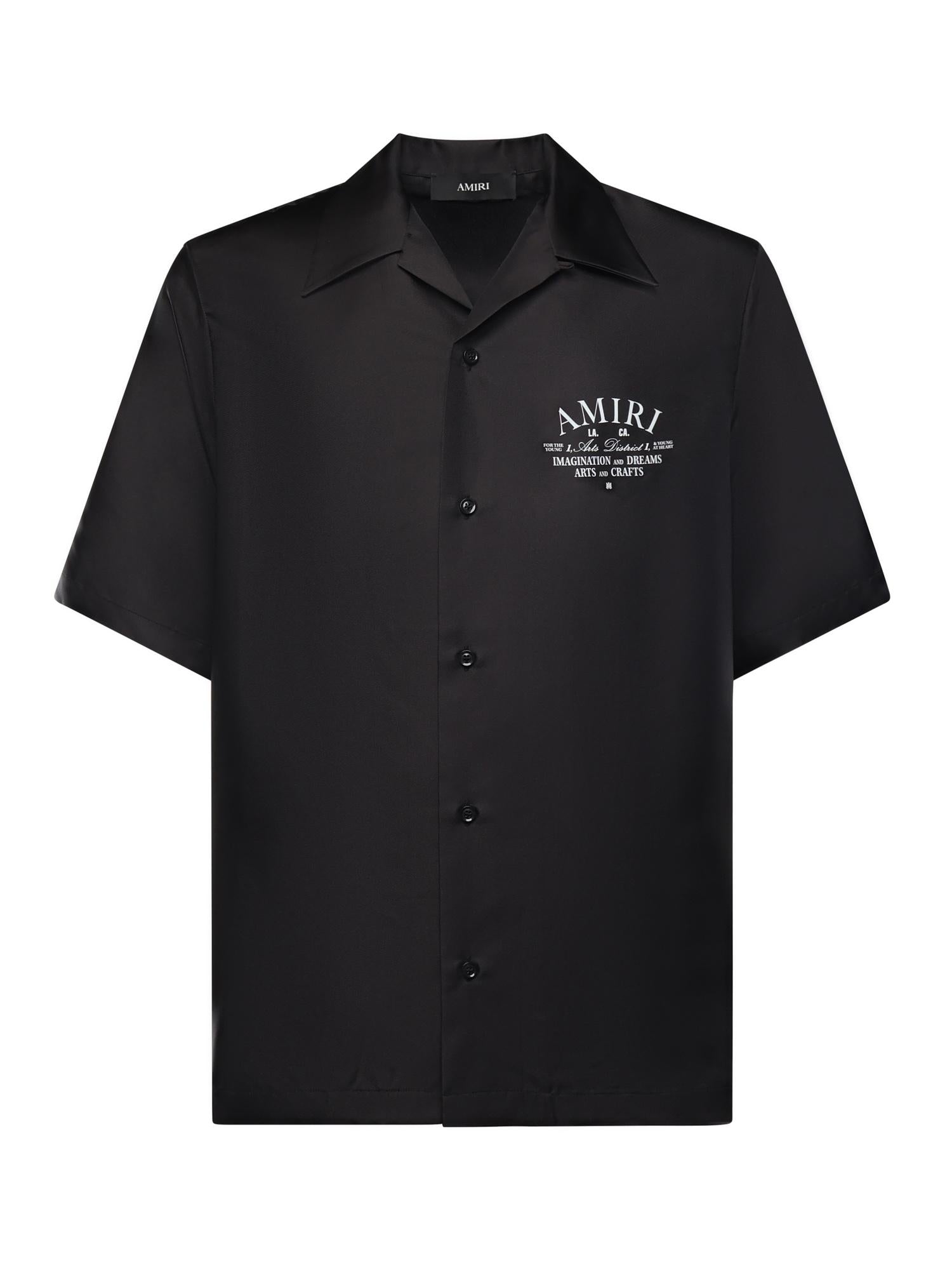 Оригінальна Camicia Bowling Con Logo Amiri – боковий вид