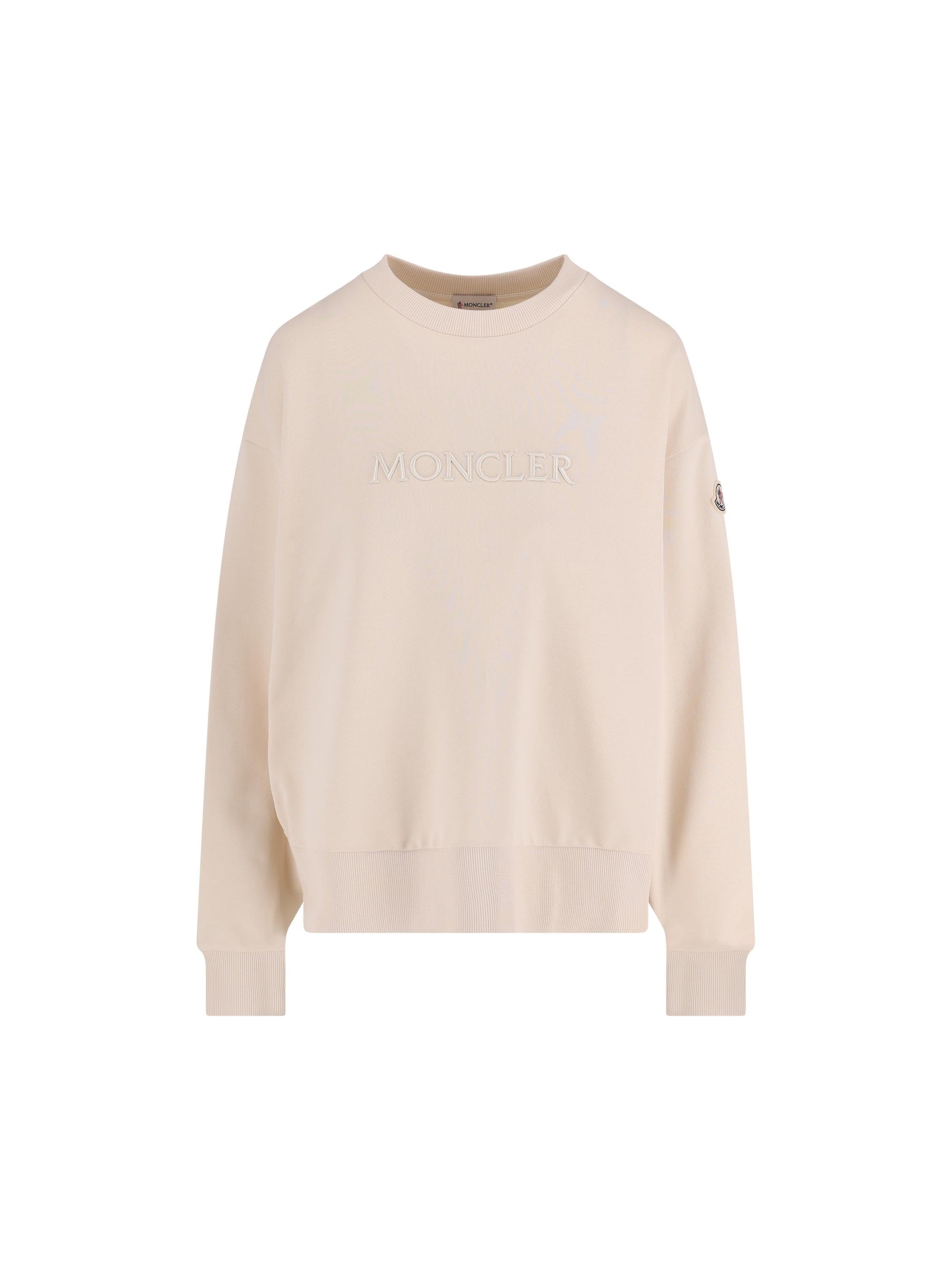 Cotton Sweatshirt Moncler – Гарантія оригінальності – боковий вид
