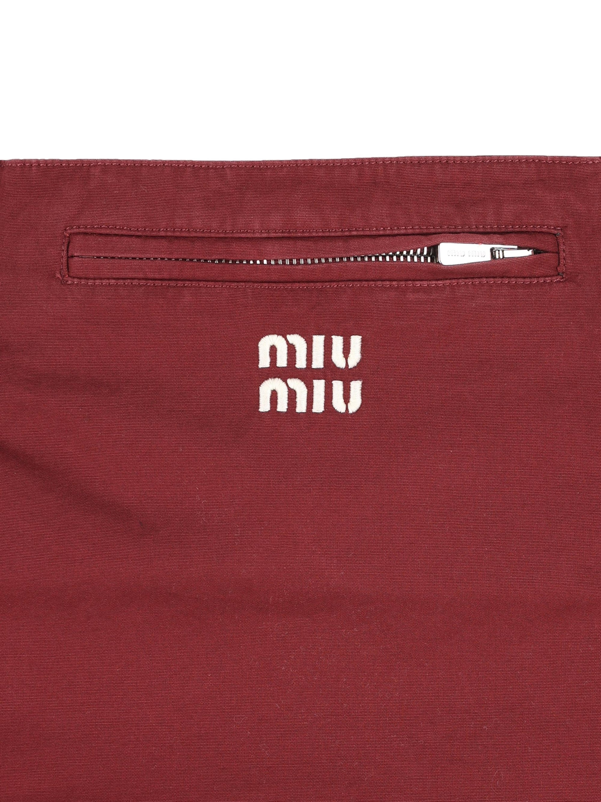 Cotton Skirt Miu miu оригінал – Купити в Україні – детальний вид