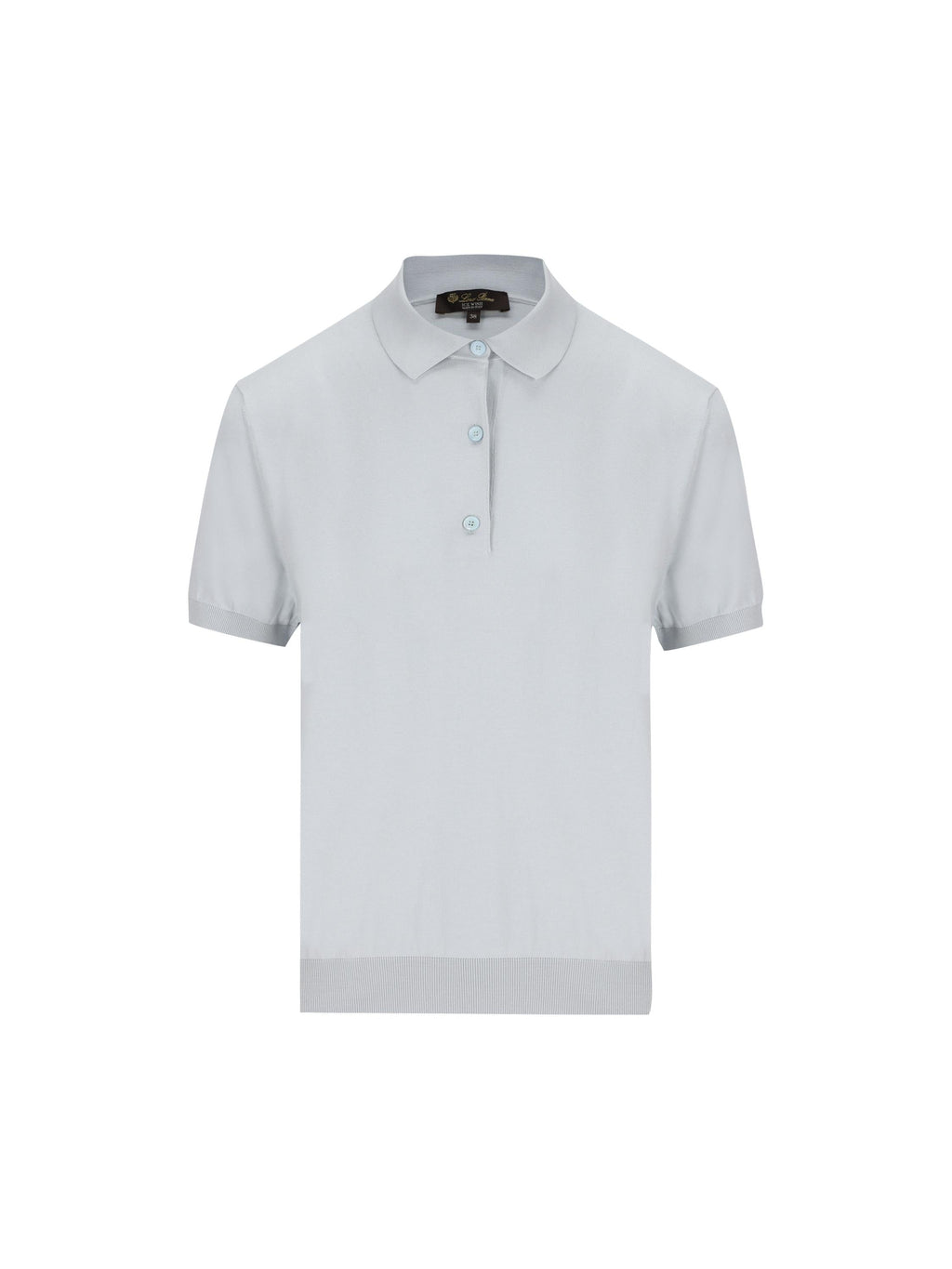 Cotton Polo Loro piana – Гарантія оригінальності – боковий вид