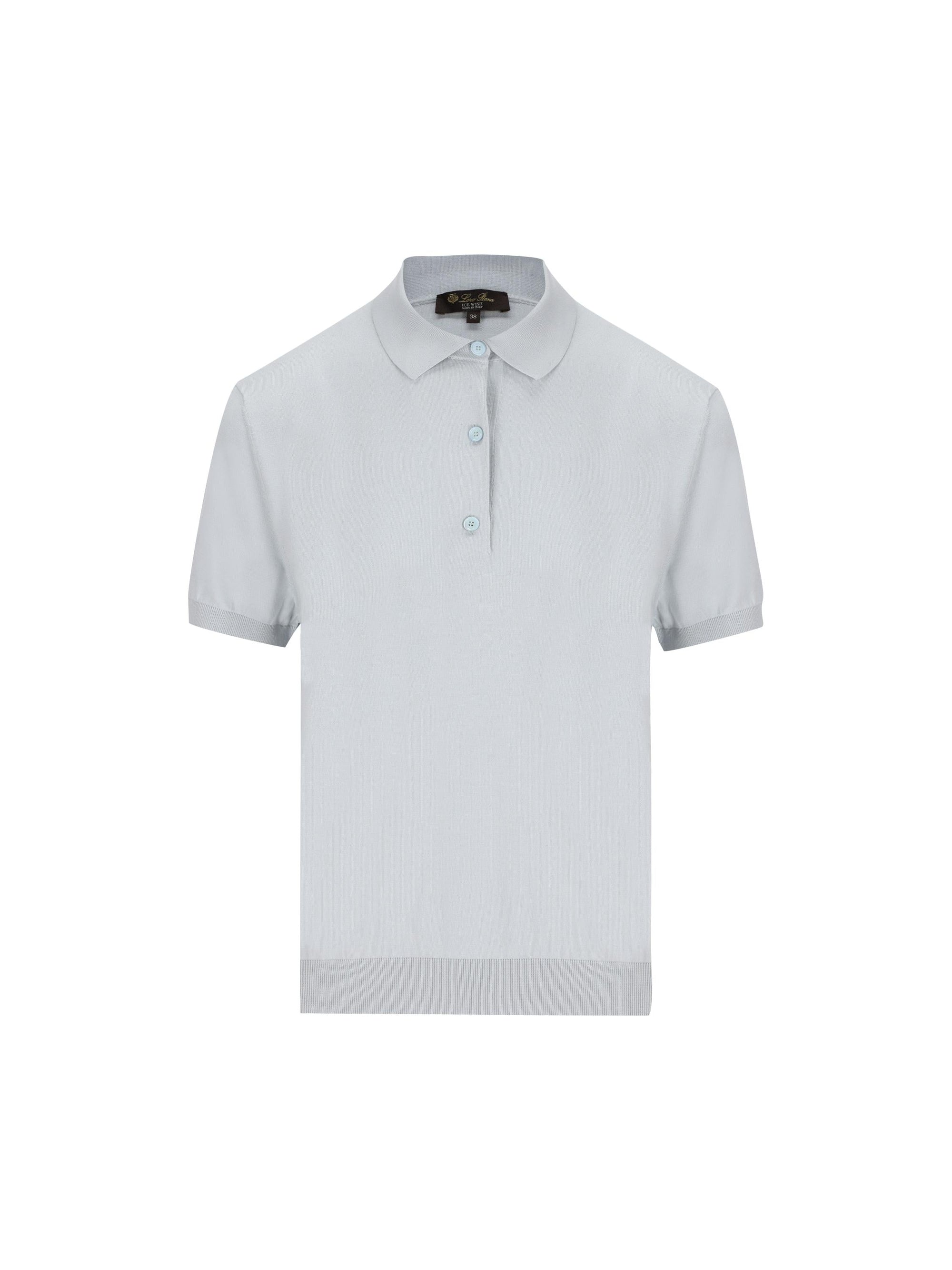Cotton Polo Loro piana – Гарантія оригінальності – боковий вид