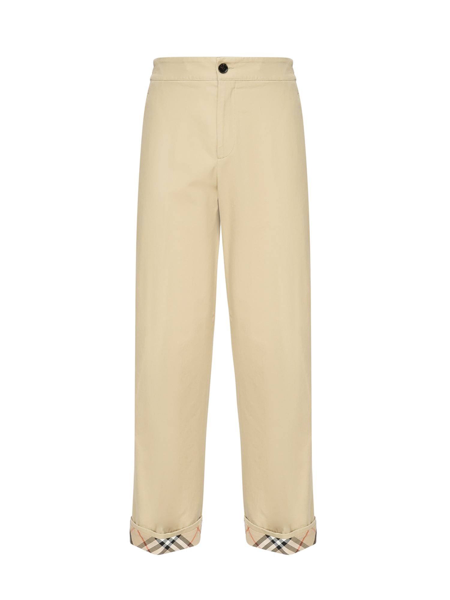 Оригінальна Pantaloni In Gabardine Burberry – боковий вид