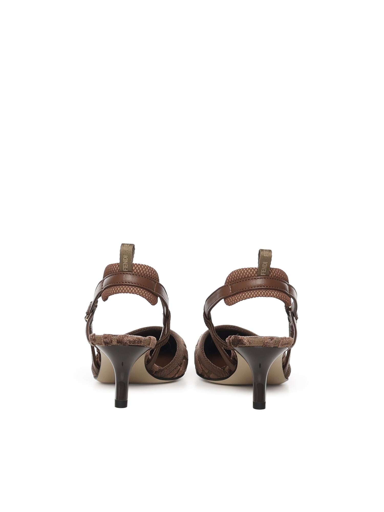 Slingback Colibrì Lite Fendi – Гарантія оригінальності – детальний вид