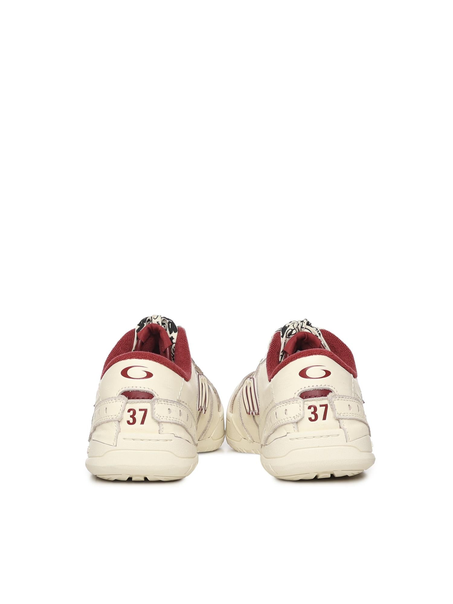 Оригінальна Sneaker Hamptons Worn-Out Medio In Pelle Balenciaga – детальний вид