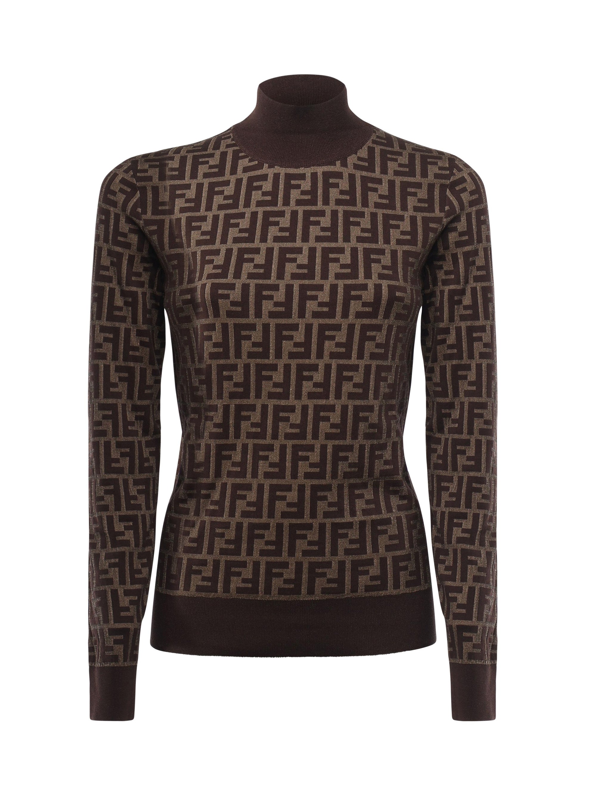 Maglia In Cotone Ff Fendi – Гарантія оригінальності – боковий вид