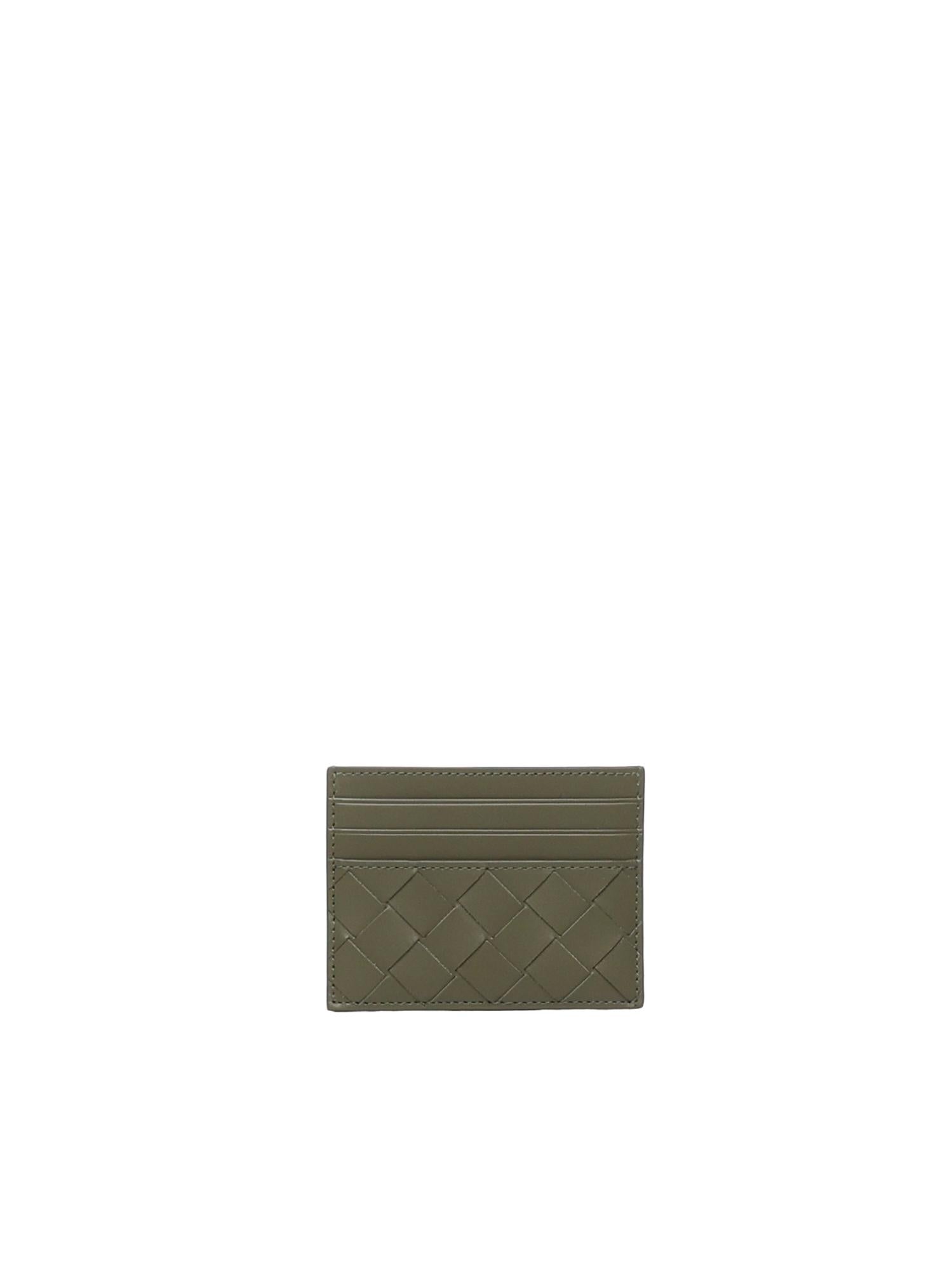 Porta Carte DI Credito Intrecciato Bottega veneta – Гарантія оригінальності – детальний вид