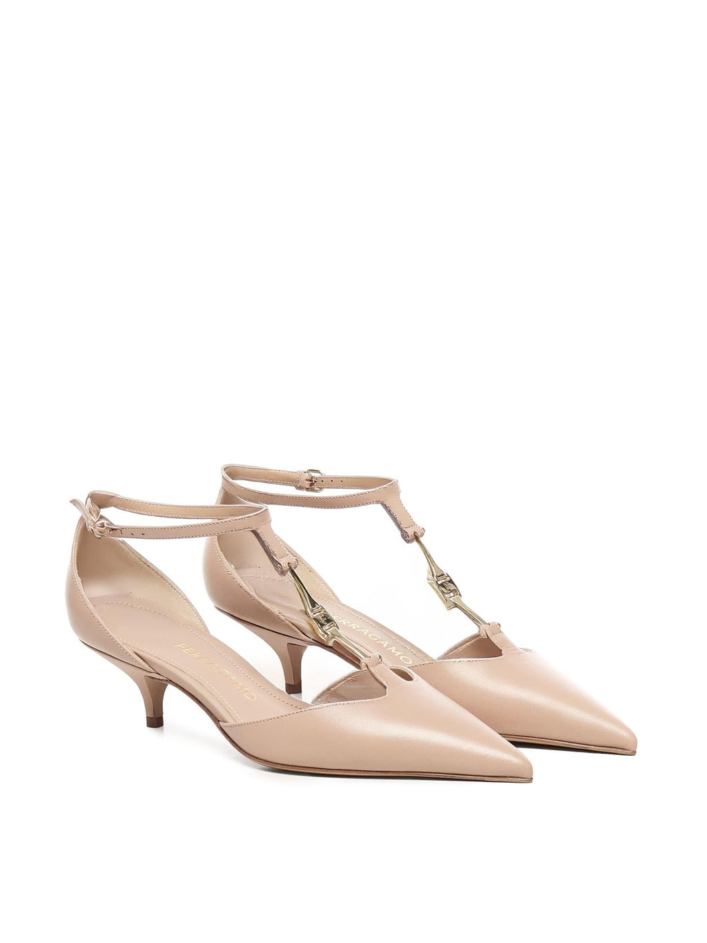 Slingback Con Fibbia Salvatore ferragamo – Гарантія оригінальності – вид ззаду