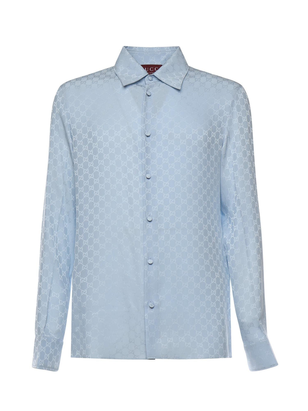Camicia In Seta Gg Jacquard Gucci оригінал – Купити в Україні – боковий вид