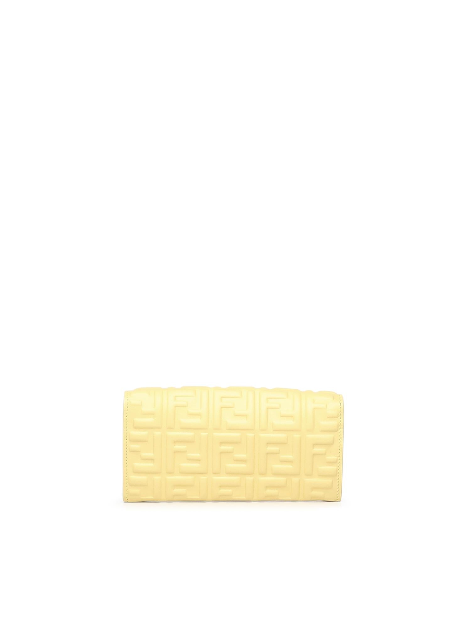 Portafoglio Continental Baguette In Nappa Fendi – Гарантія оригінальності – детальний вид