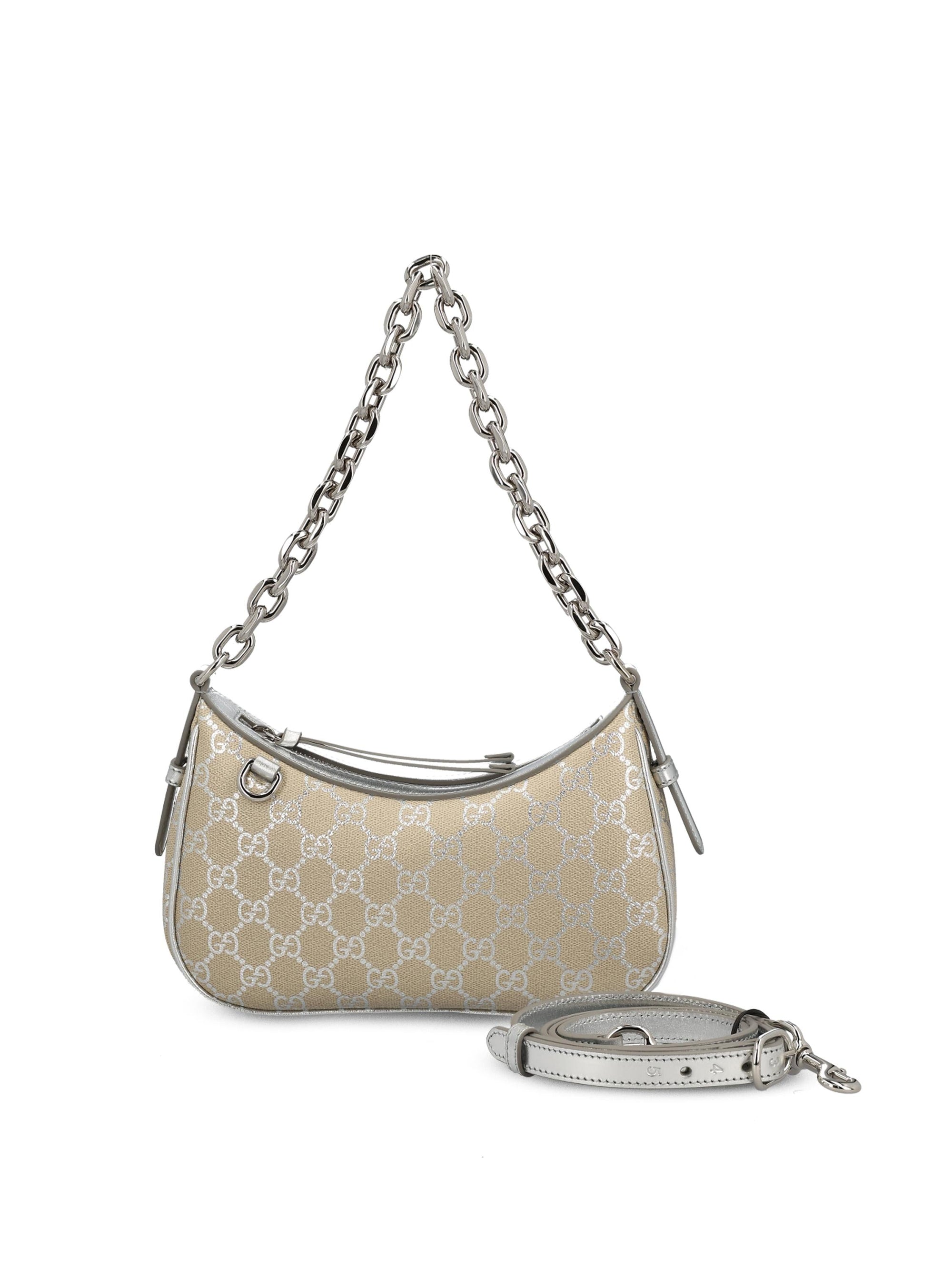 Оригінальна Small Gg Emblem Shoulder Bag Gucci – боковий вид