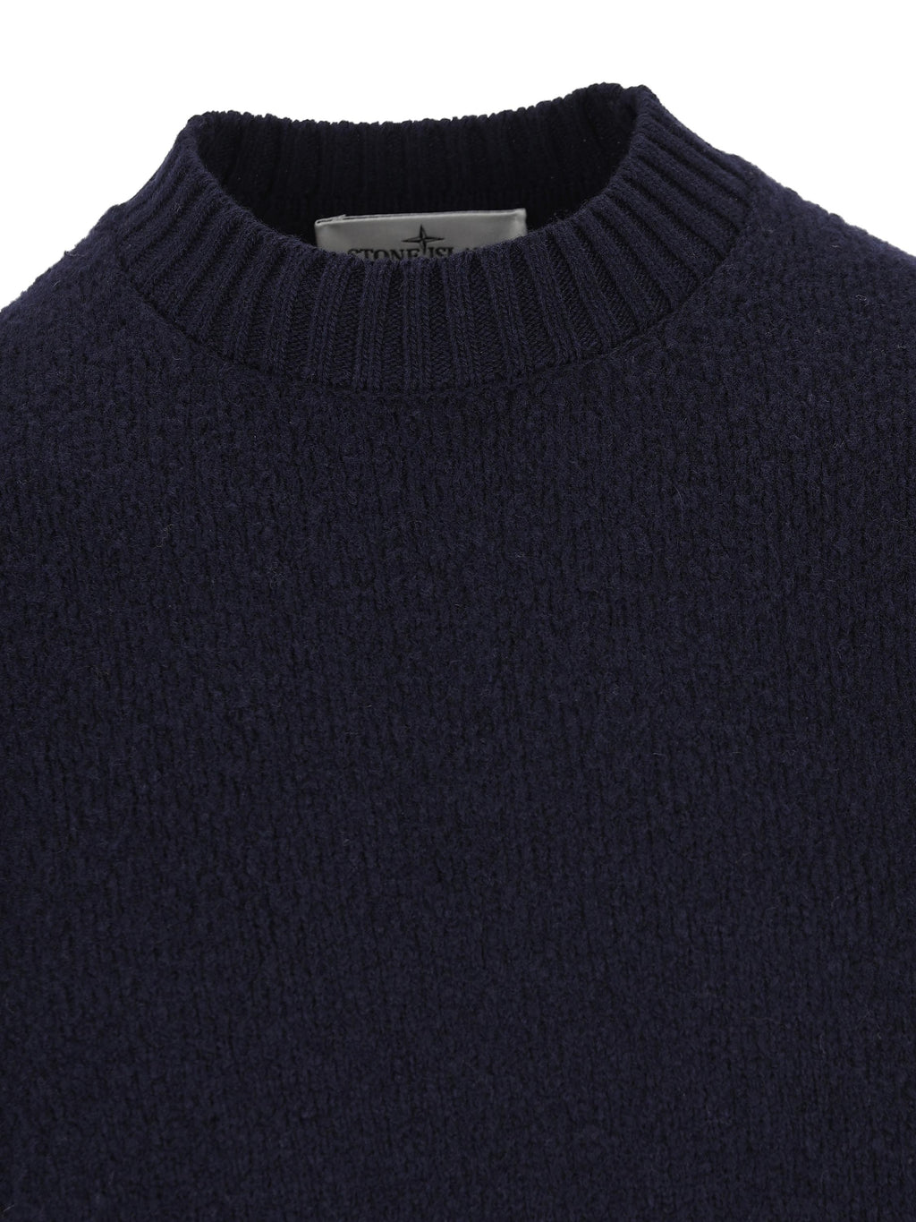 Оригінальна Wool Crew Neck Sweater Stone island – детальний вид