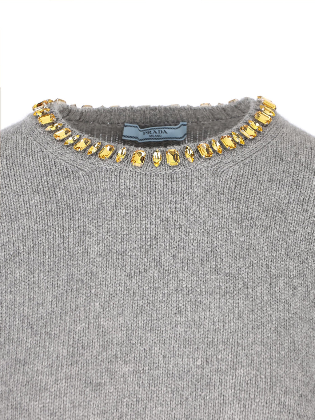 Оригінальна Maglia Girocollo In Lana E Cashmere Prada – збільшений вид