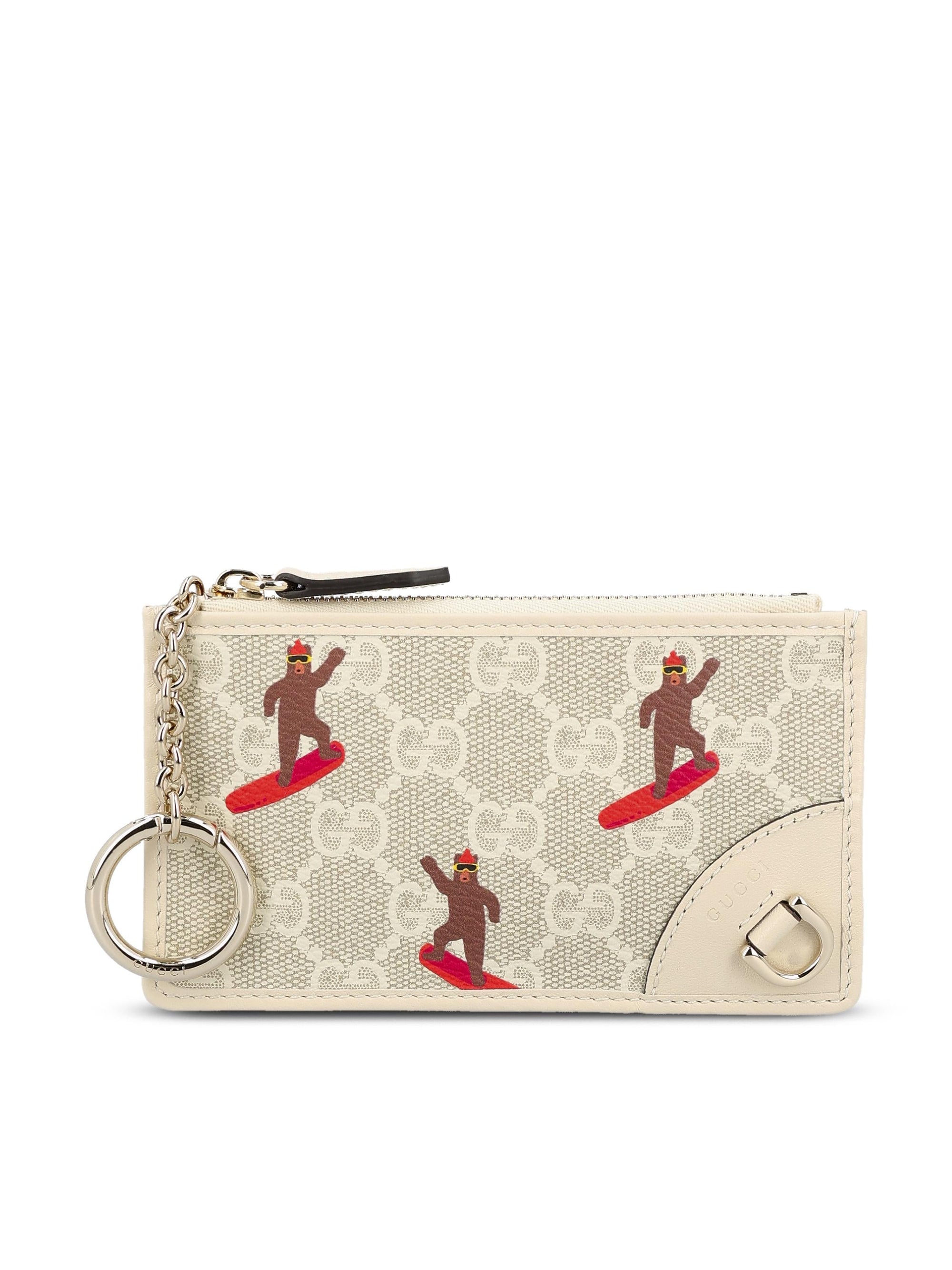 Portachiavi Gg Stampato Gucci оригінал – Купити в Україні – боковий вид