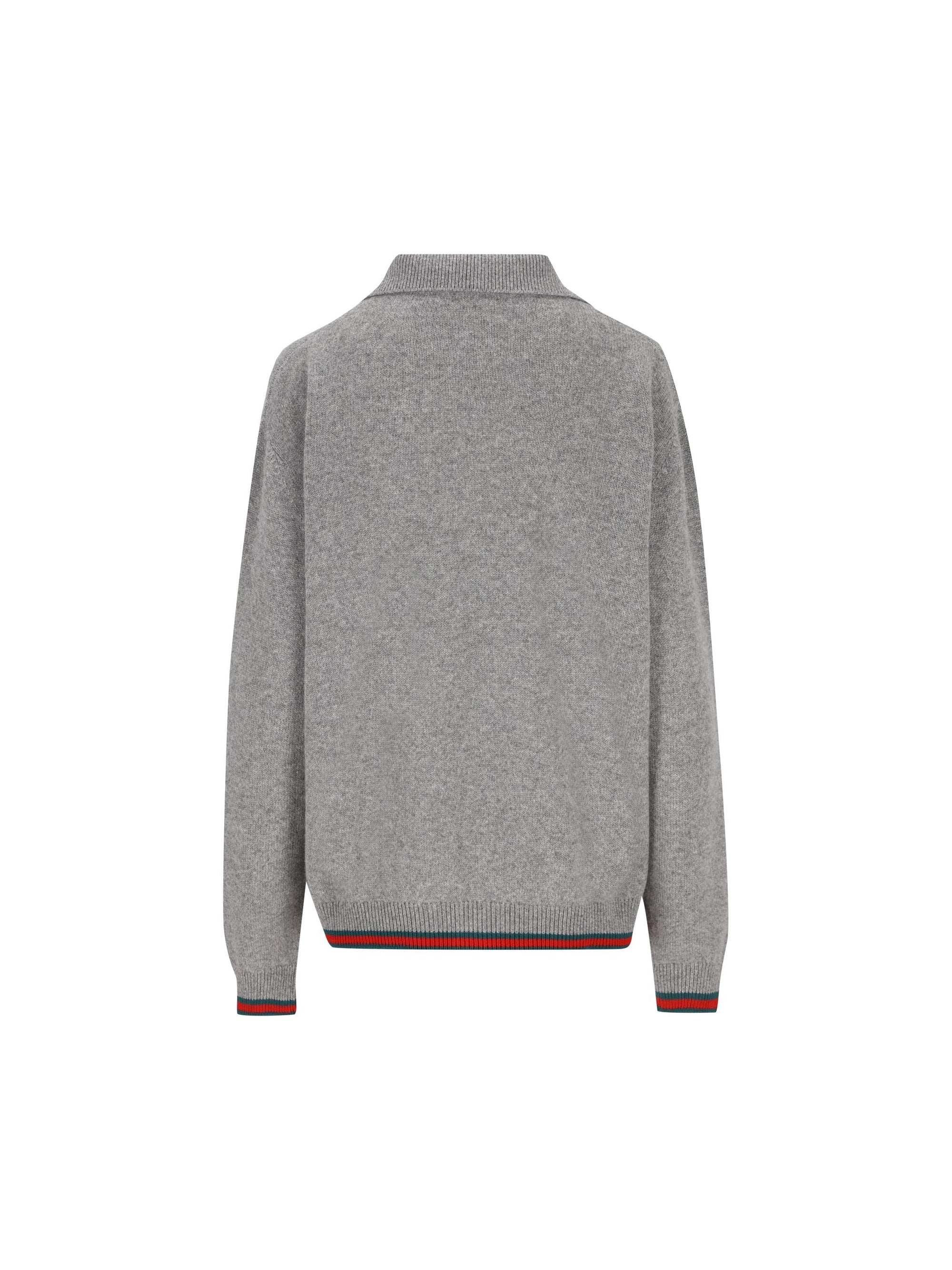 Wool And Cashmere Cardigan Gucci – Гарантія оригінальності – вид ззаду