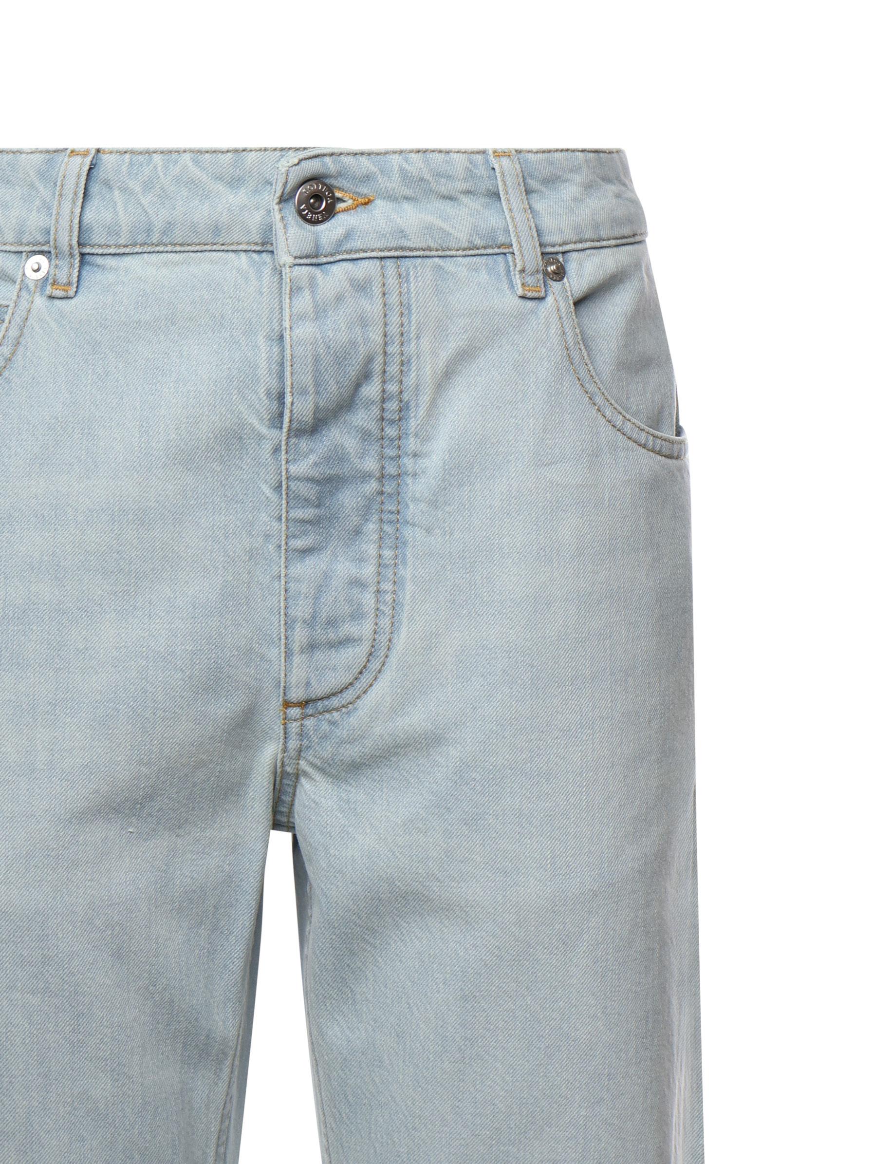 Оригінальна Jeans A Gamba Dritta In Denim Bottega veneta – вид ззаду