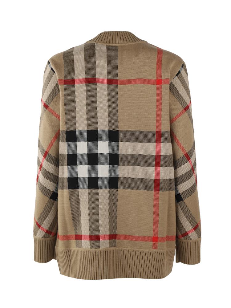 Cardigan In Misto Lana Check Burberry оригінал – Купити в Україні – детальний вид