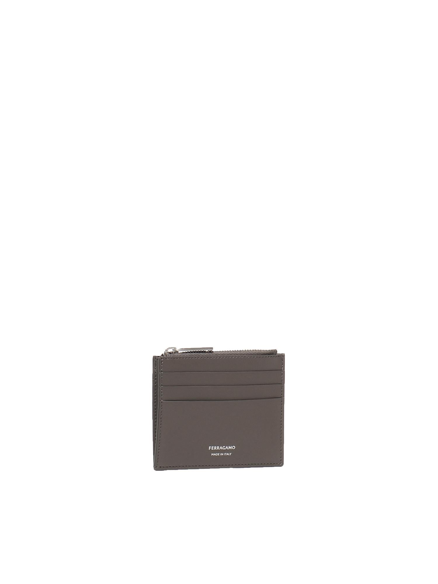Porta Carte Gancini Salvatore ferragamo оригінал – Купити в Україні – вид ззаду