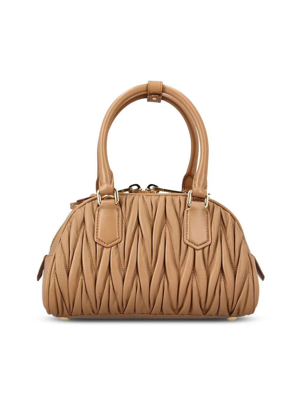 Arcadie Leather Bag Miu miu – Гарантія оригінальності – вид ззаду