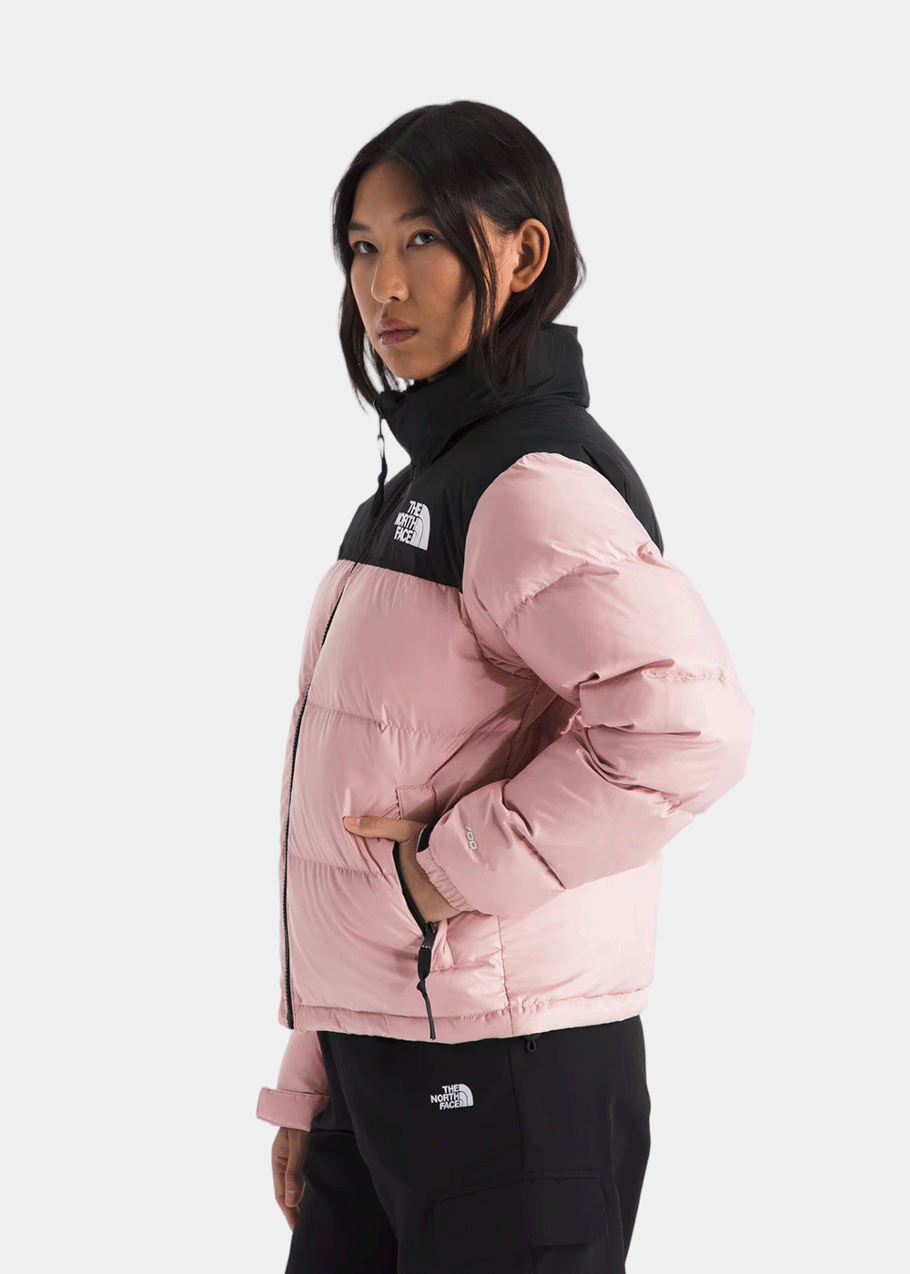 Оригінальна Metal Pink Womens 1996 Retro Nuptse Jacket The north face – детальний вид