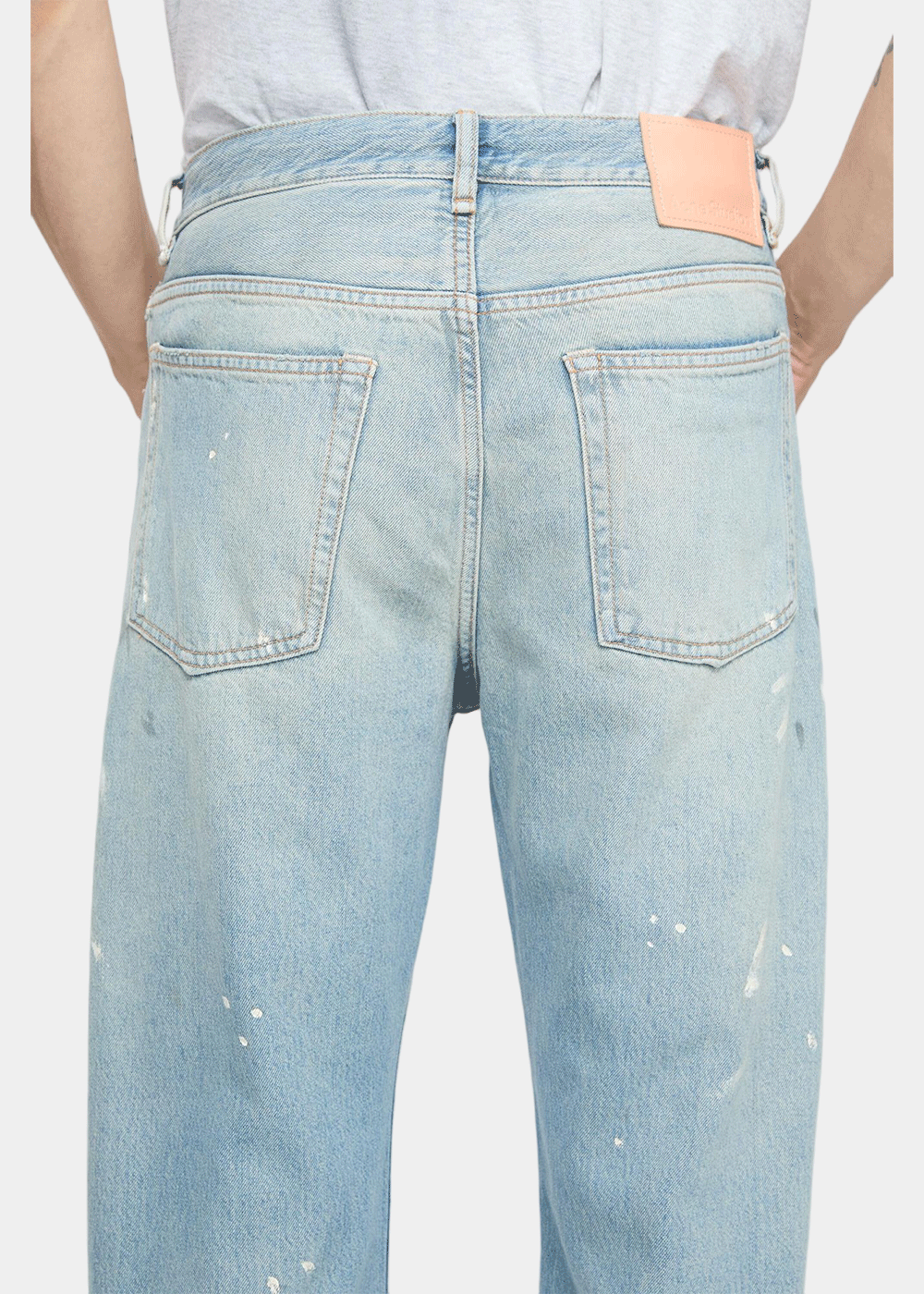 Light Blue Regular Fit Jeans Acne studios – Гарантія оригінальності – збільшений вид