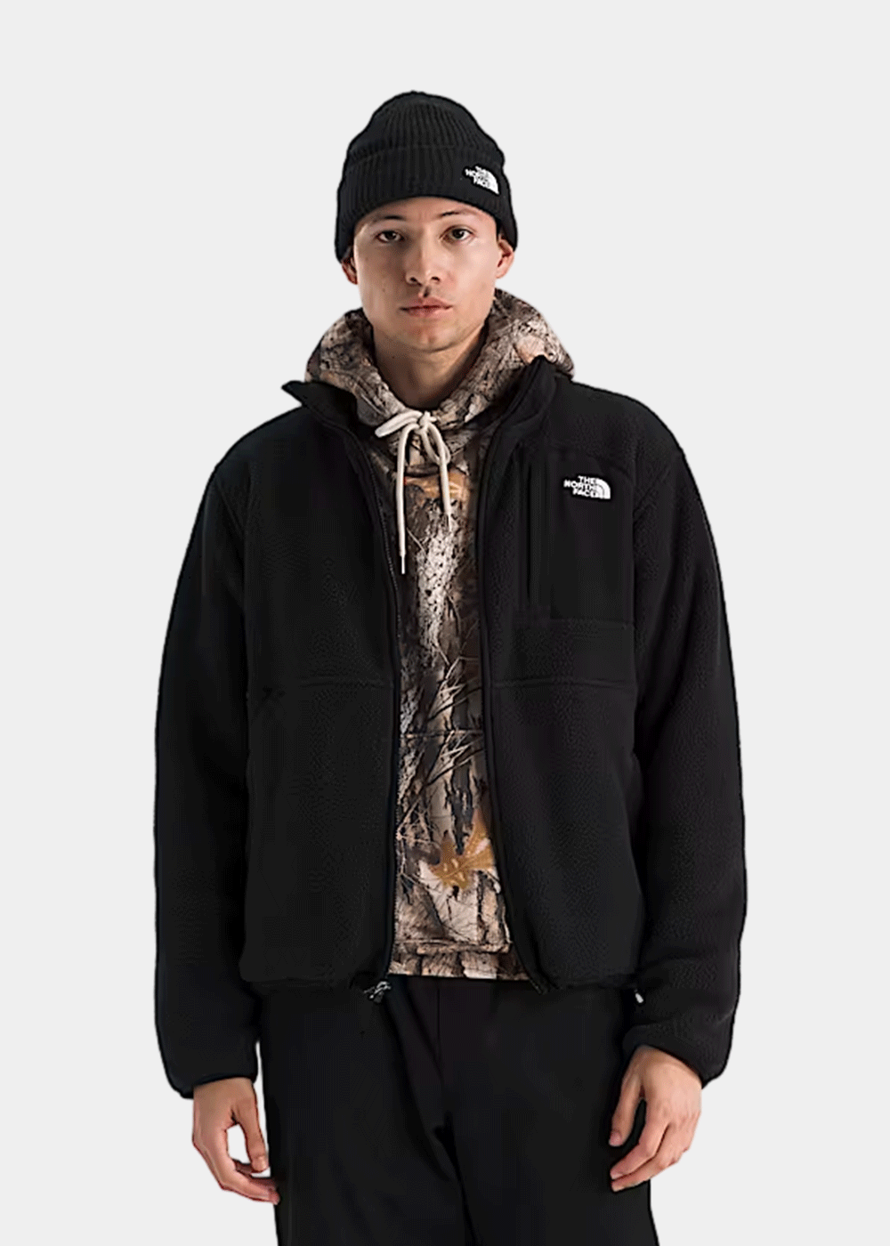 Оригінальна Black Mens Yumiori Off Peak Full Zip Jacket The north face – детальний вид