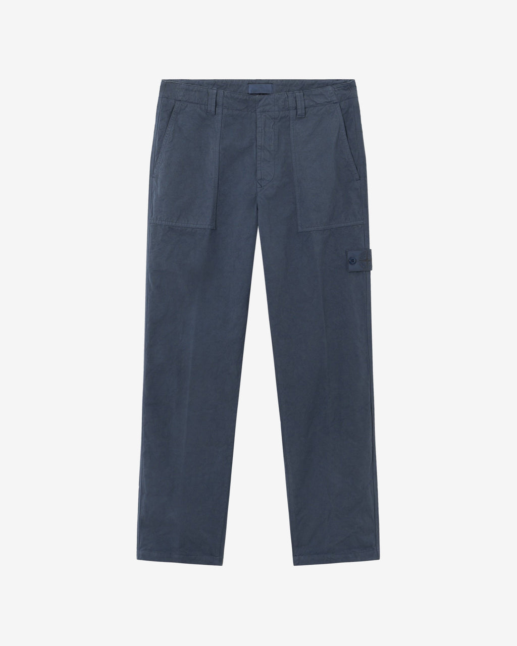 Оригінальна Mens Cotton Linen Canvas Trousers Stone island – боковий вид