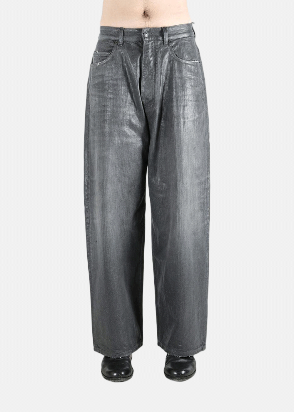 Light Heather Grey Baggy Pants Balenciaga оригінал – Купити в Україні – вид ззаду