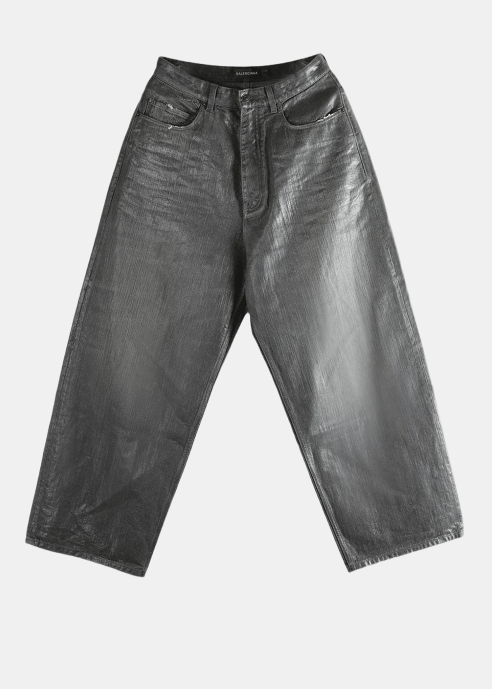 Light Heather Grey Baggy Pants Balenciaga оригінал – Купити в Україні – боковий вид