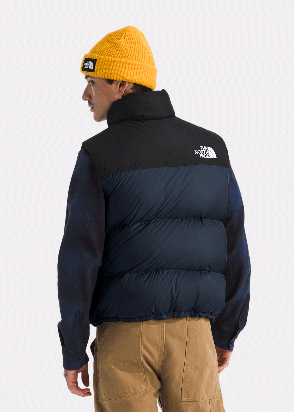 Оригінальна Summit Navy Mens 1996 Retro Nuptse Vest The north face – збільшений вид
